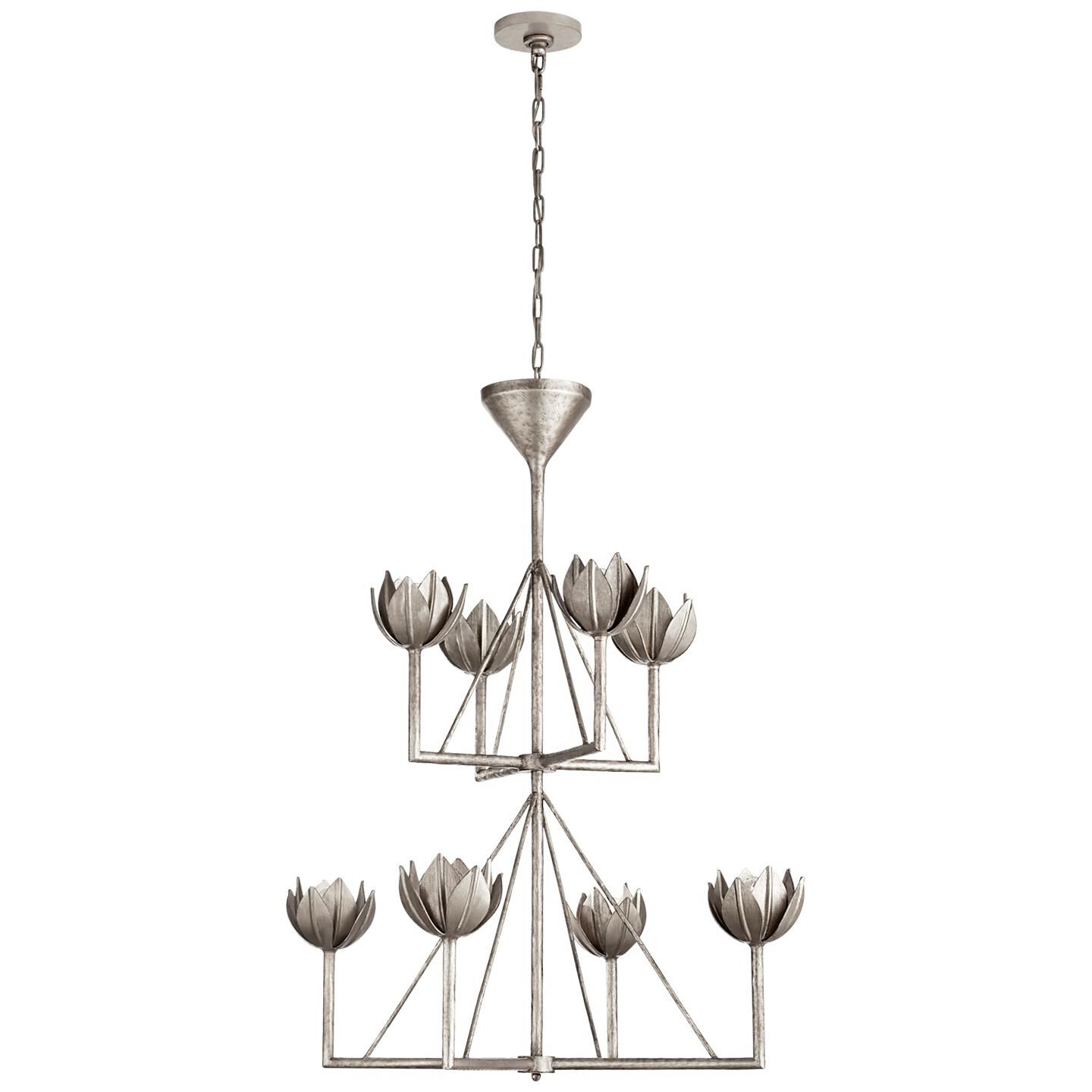 Julie Neill Alberto 35 Inch 8 Light Chandelier by Visual Comfort Signature Collection