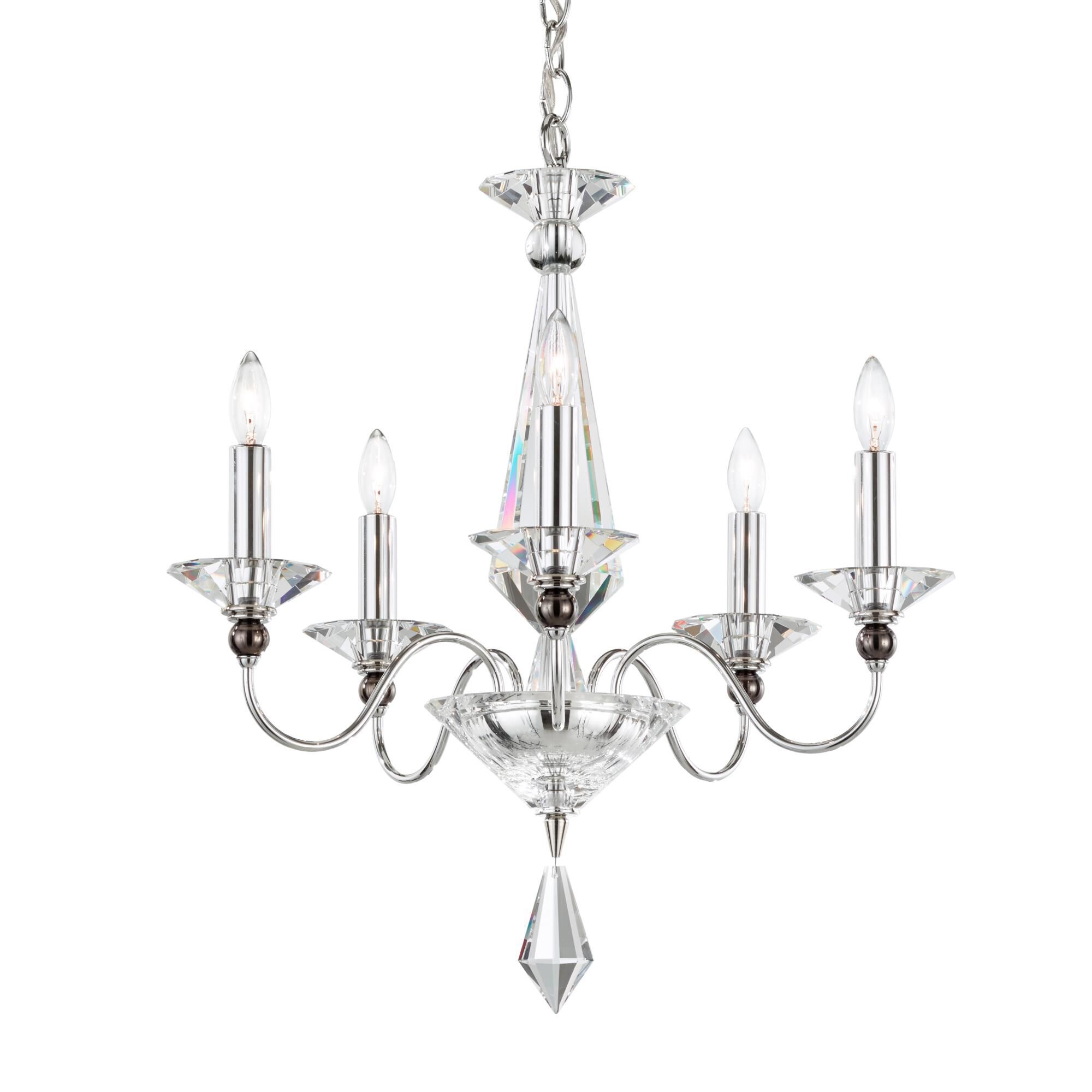 Jasmine 20 Inch 5 Light Mini Chandelier by Schonbek