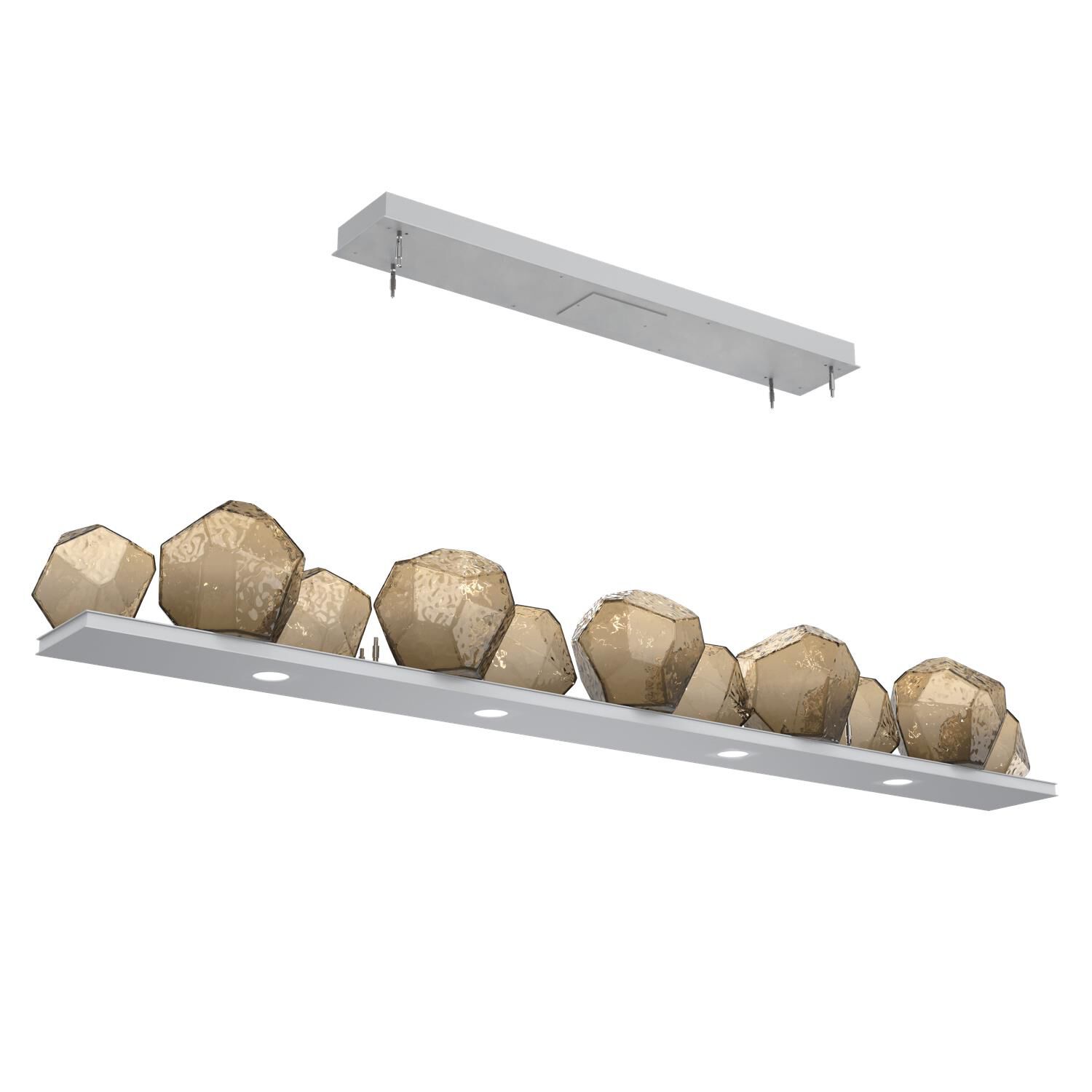 Shown in Classic Silver finish and Bronze glass