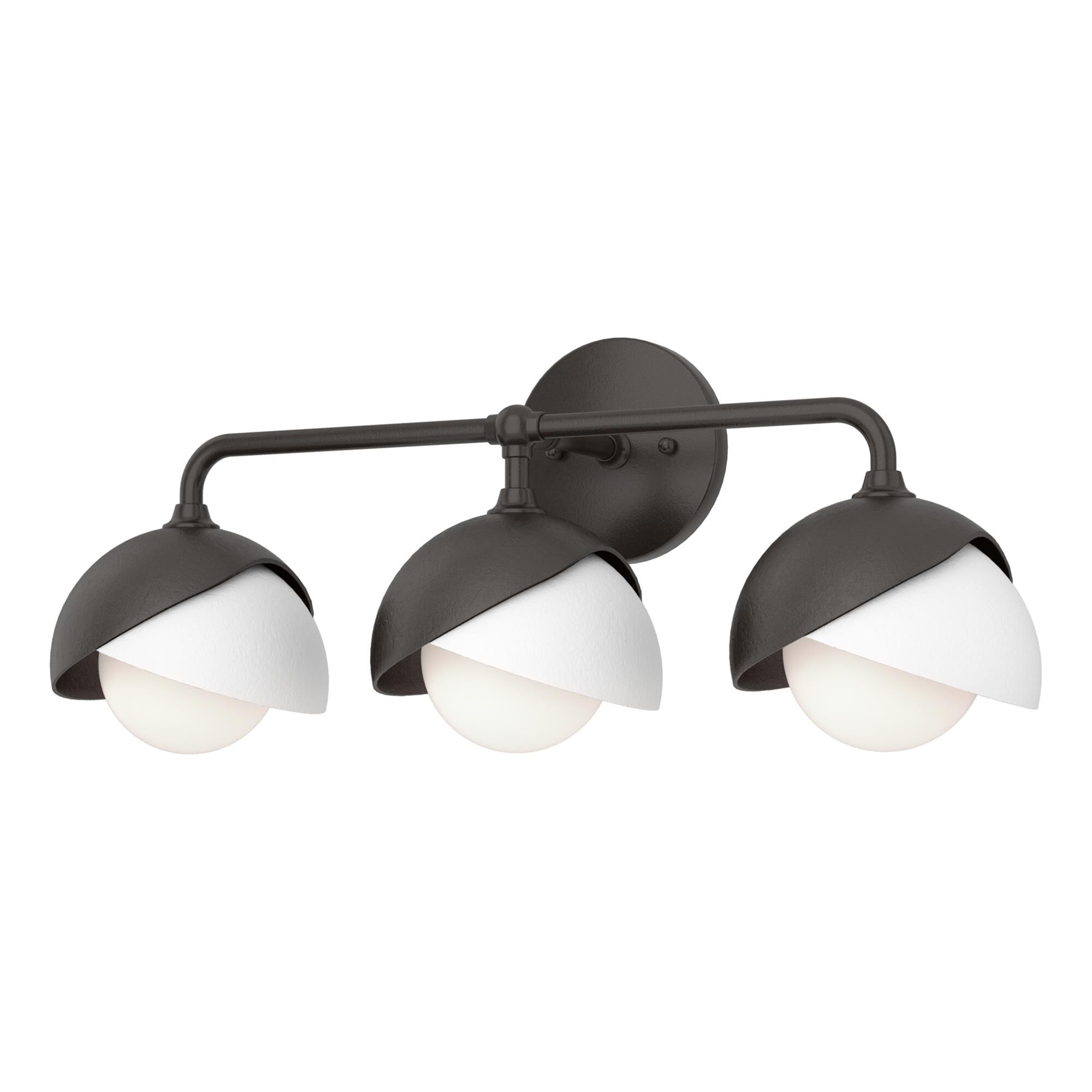 Shown in Oil Rubbed Bronze finish and Opal glass