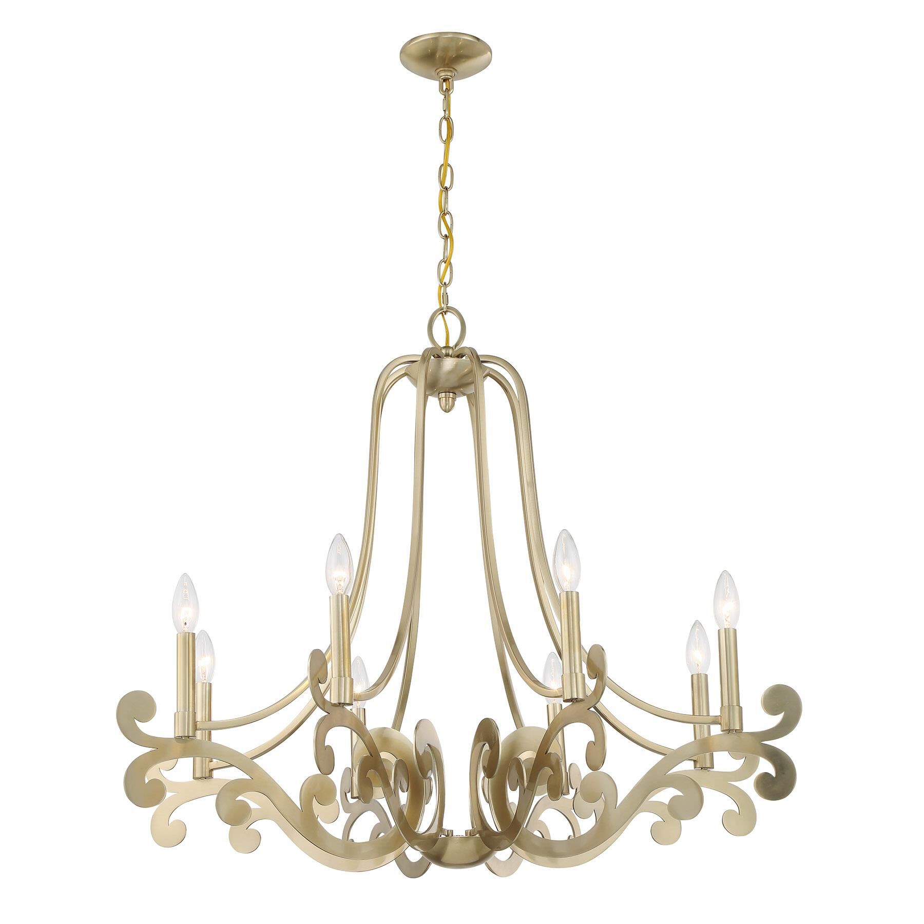 Lombard 34 Inch Chandelier by Savoy House