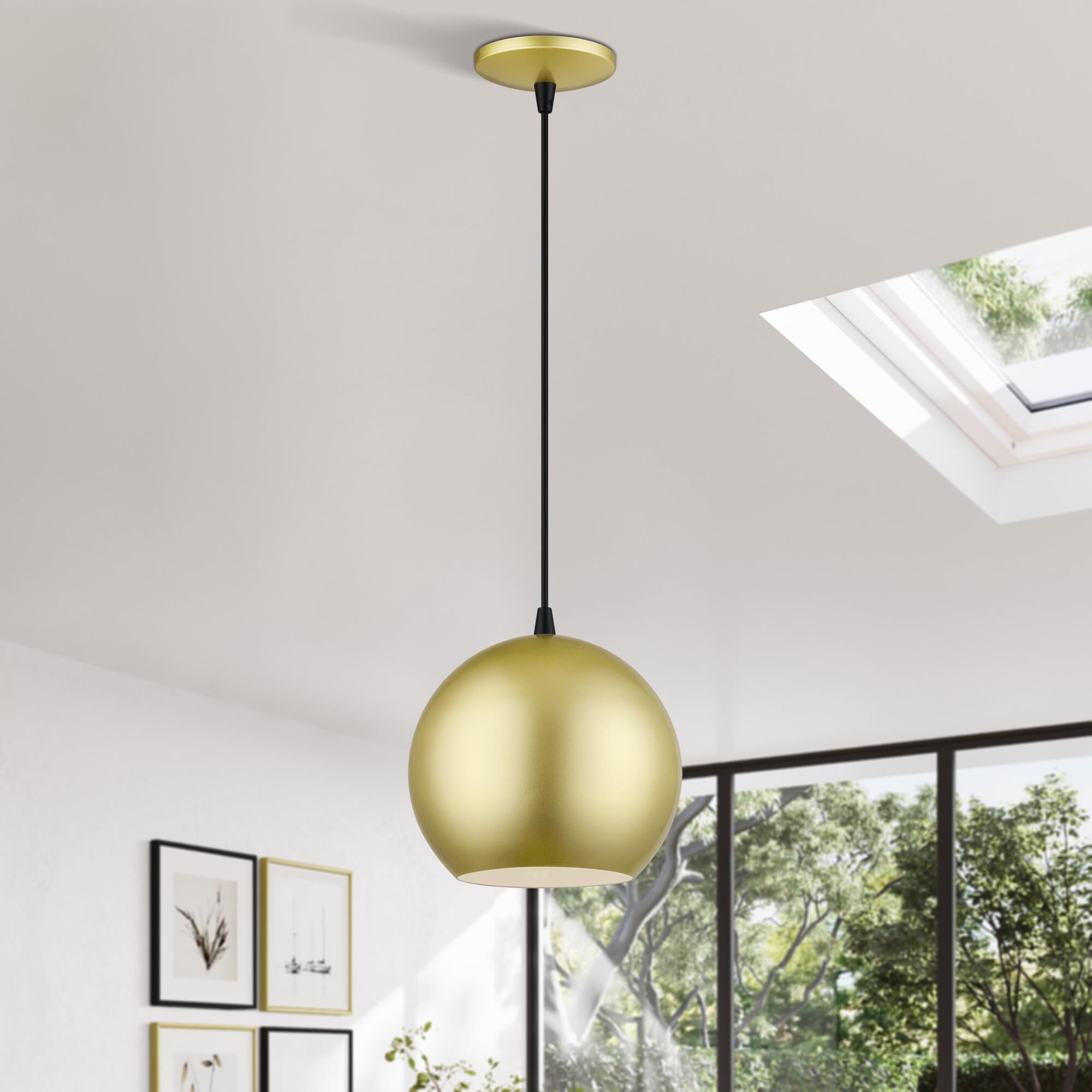Kuppola 9 Inch Mini Pendant by Livex Lighting