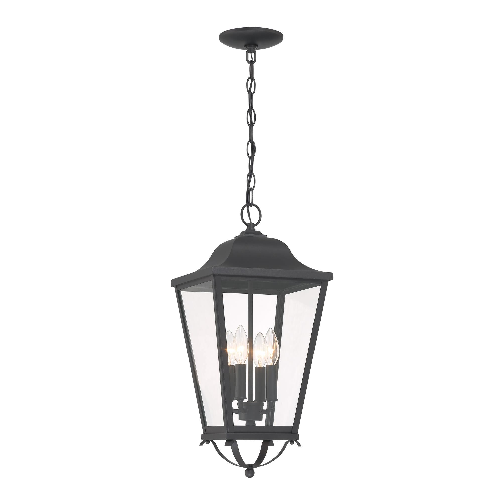 Shown in Sand Coal finish and Clear glass