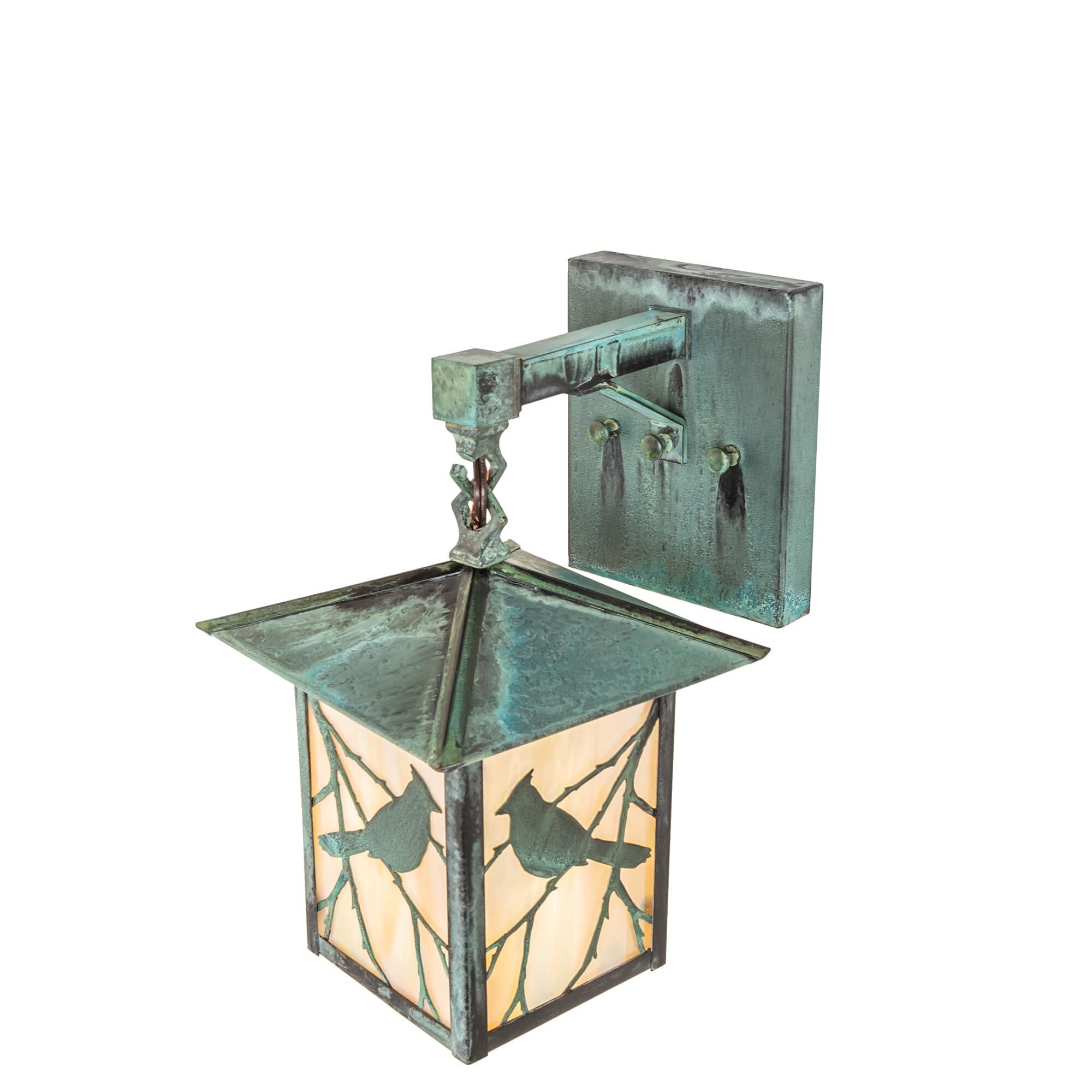 Meyda Lighting Seneca 11 Inch Tall Outdoor Wall Light