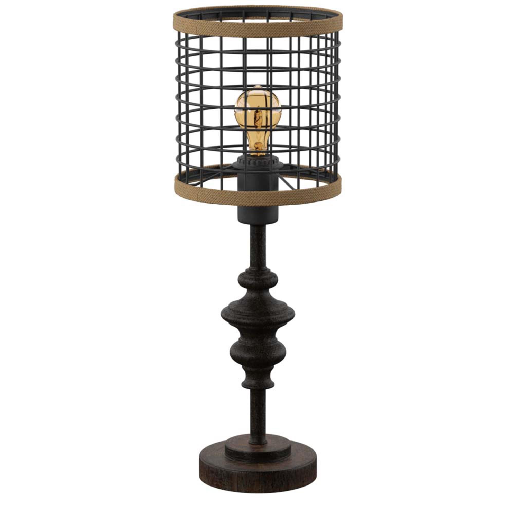 Shown in Black finish and Black Metal shade