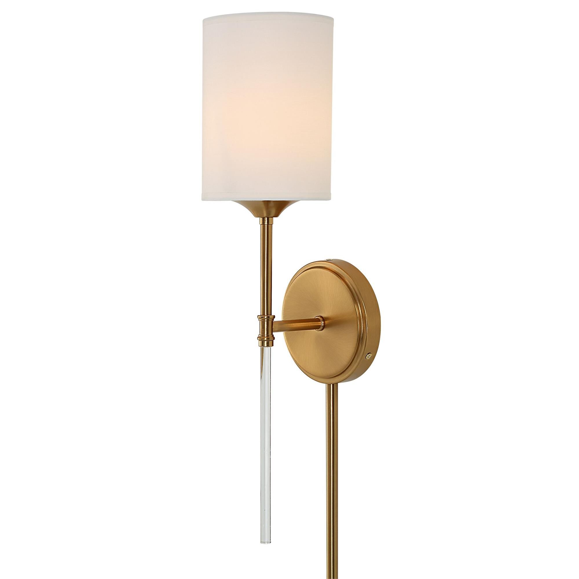 Shown in Warm Brass finish