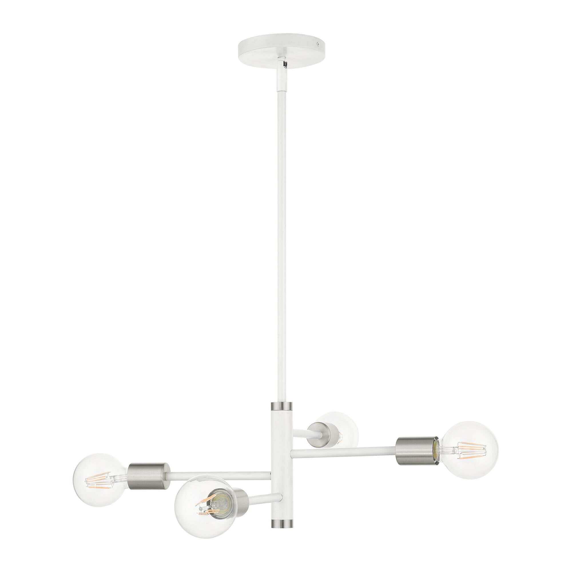 Bannister 4 Light Mini Chandelier by Livex Lighting