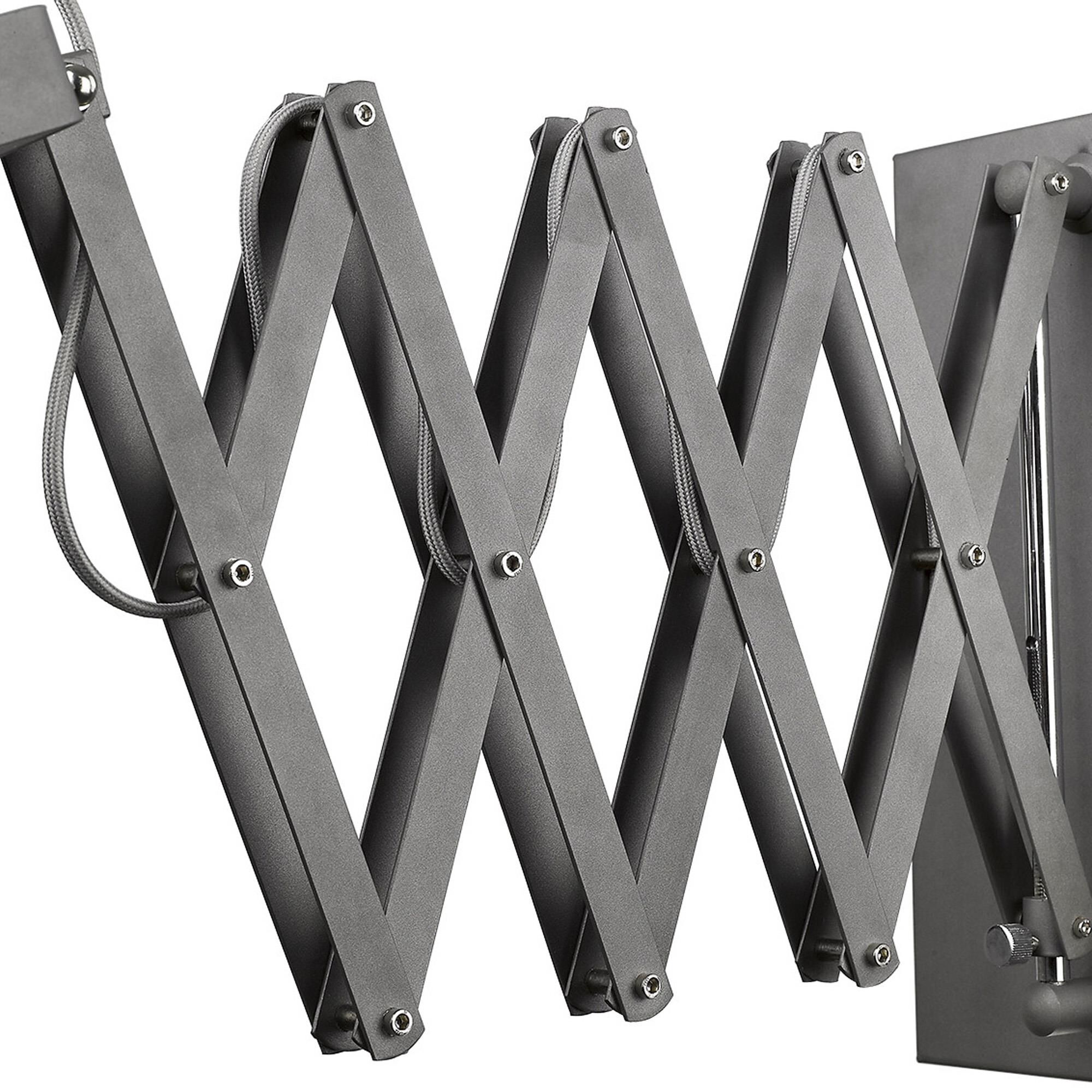 Shown in Gray finish and -- glass and -- shade