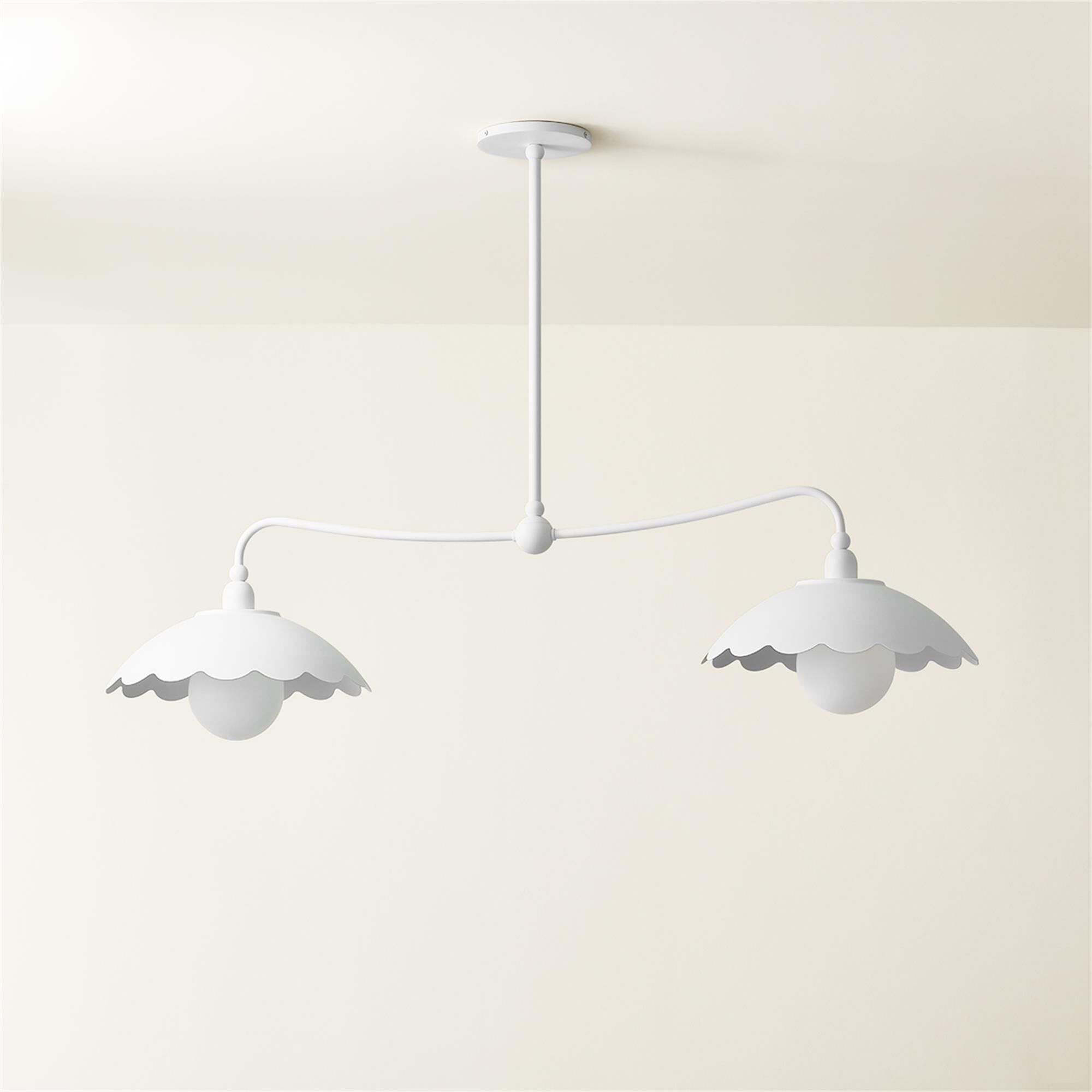 Zoe Feldman Yael Small Linear Chandelier,