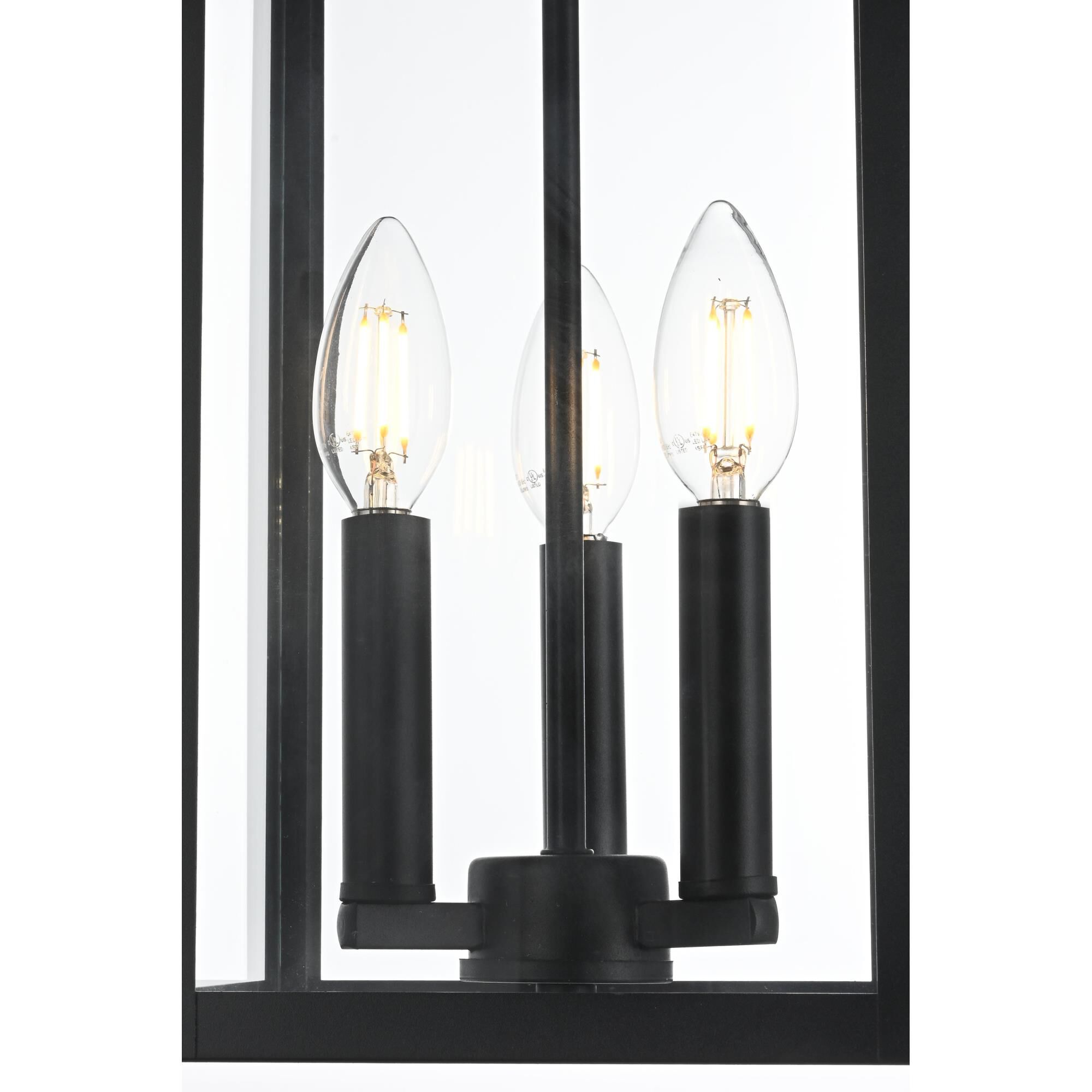 Carlisle 9 Inch Outdoor Hanging Lantern by Elegant Lighting