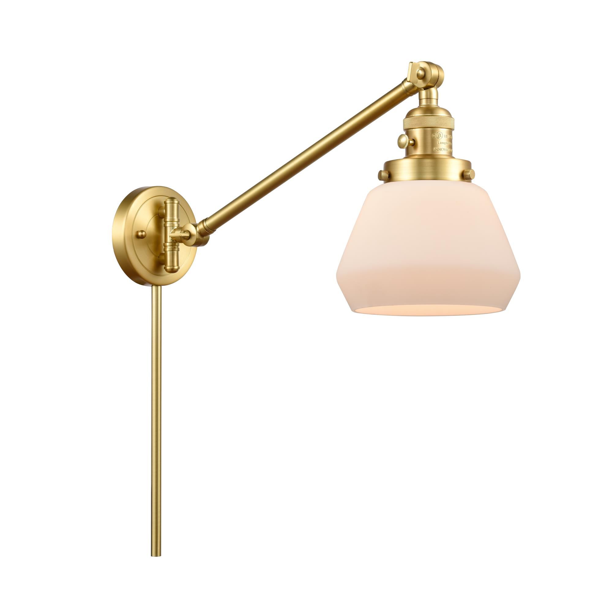 Bruno Marashlian Fulton Wall Swing Lamp by Innovations Lighting
