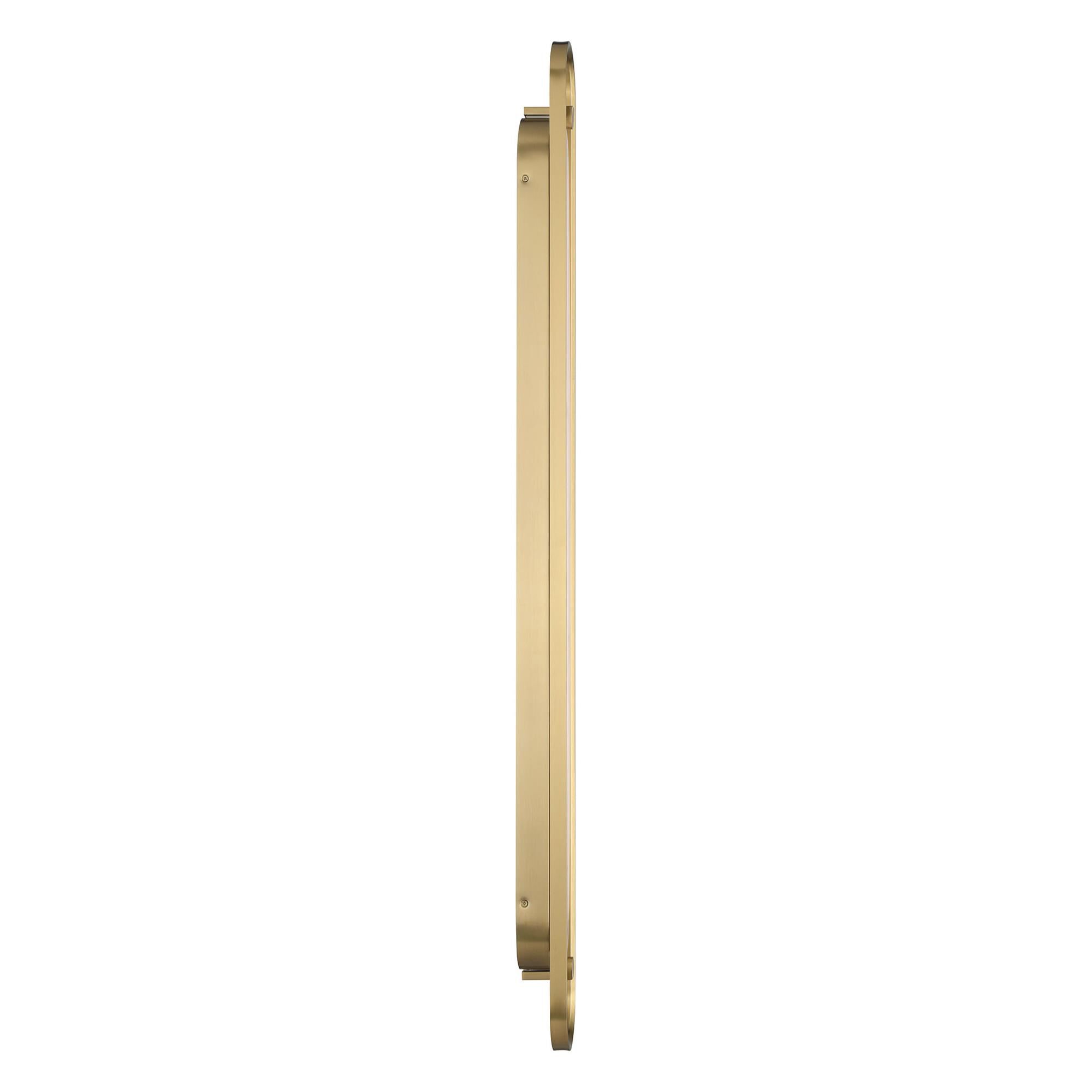 Shown in Gold finish and Alabaster glass