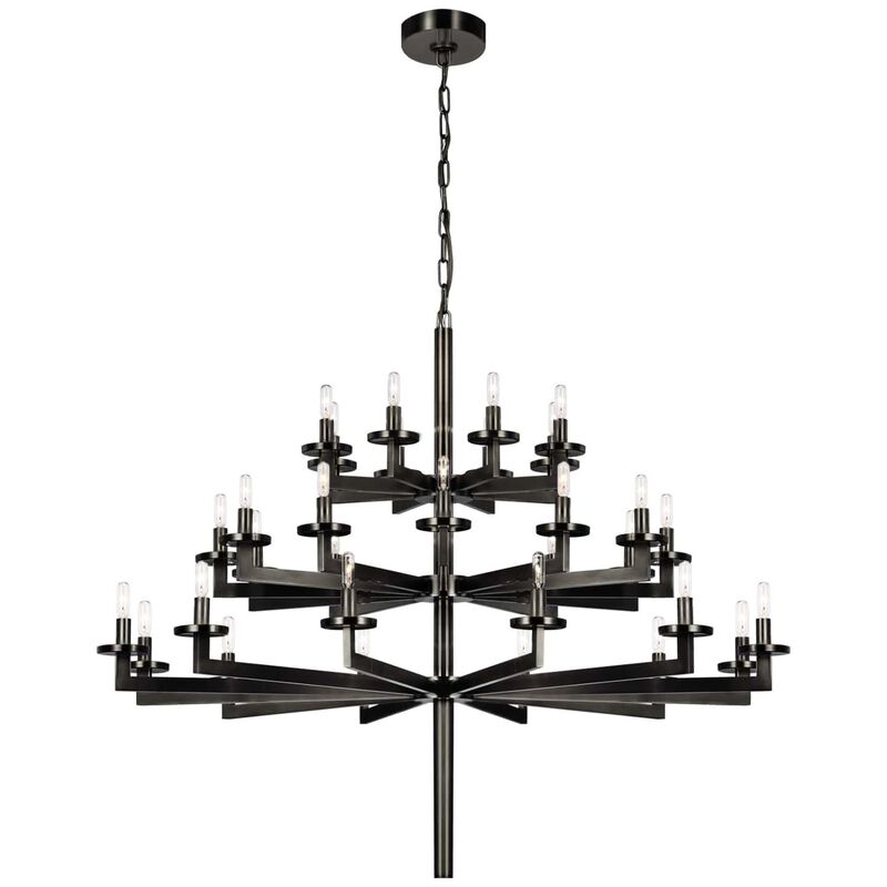 Kelly Wearstler Liaison 47 Inch 32 Light Chandelier by Visual Comfort Signature Collection