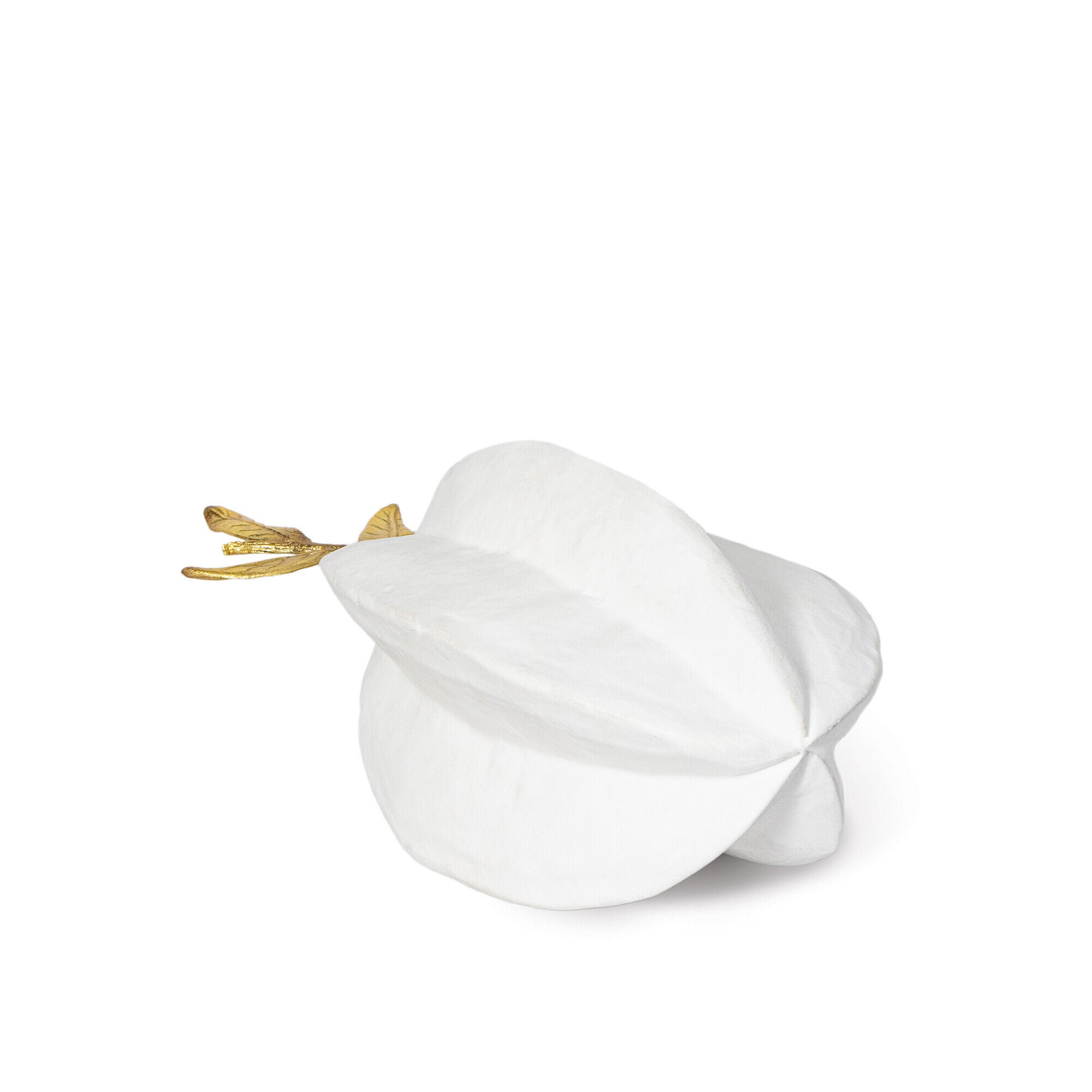 Shown in White finish and - None - shade