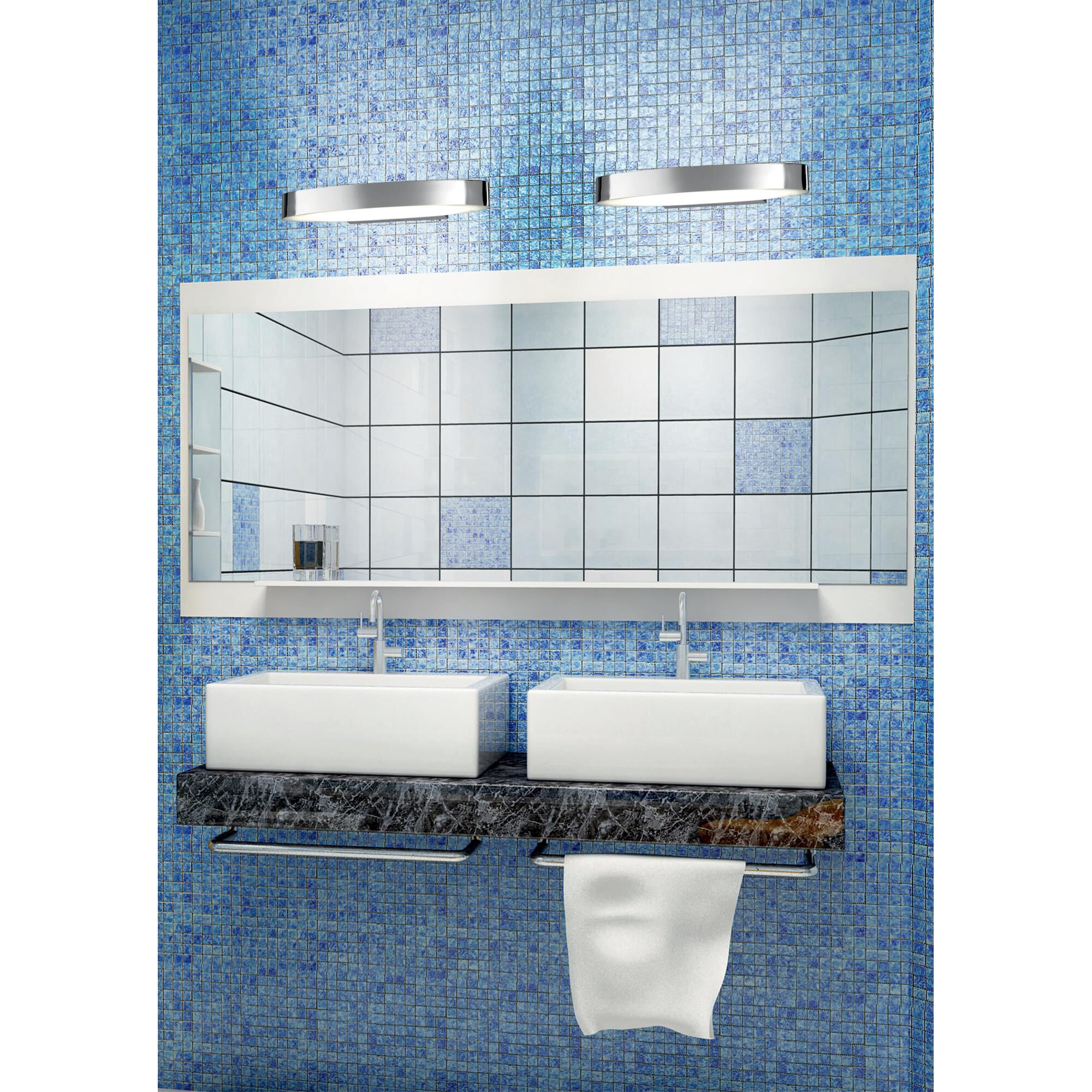 H2o Bar 20 Inch 2 Light LED Bath Vanity Light by Arnsberg