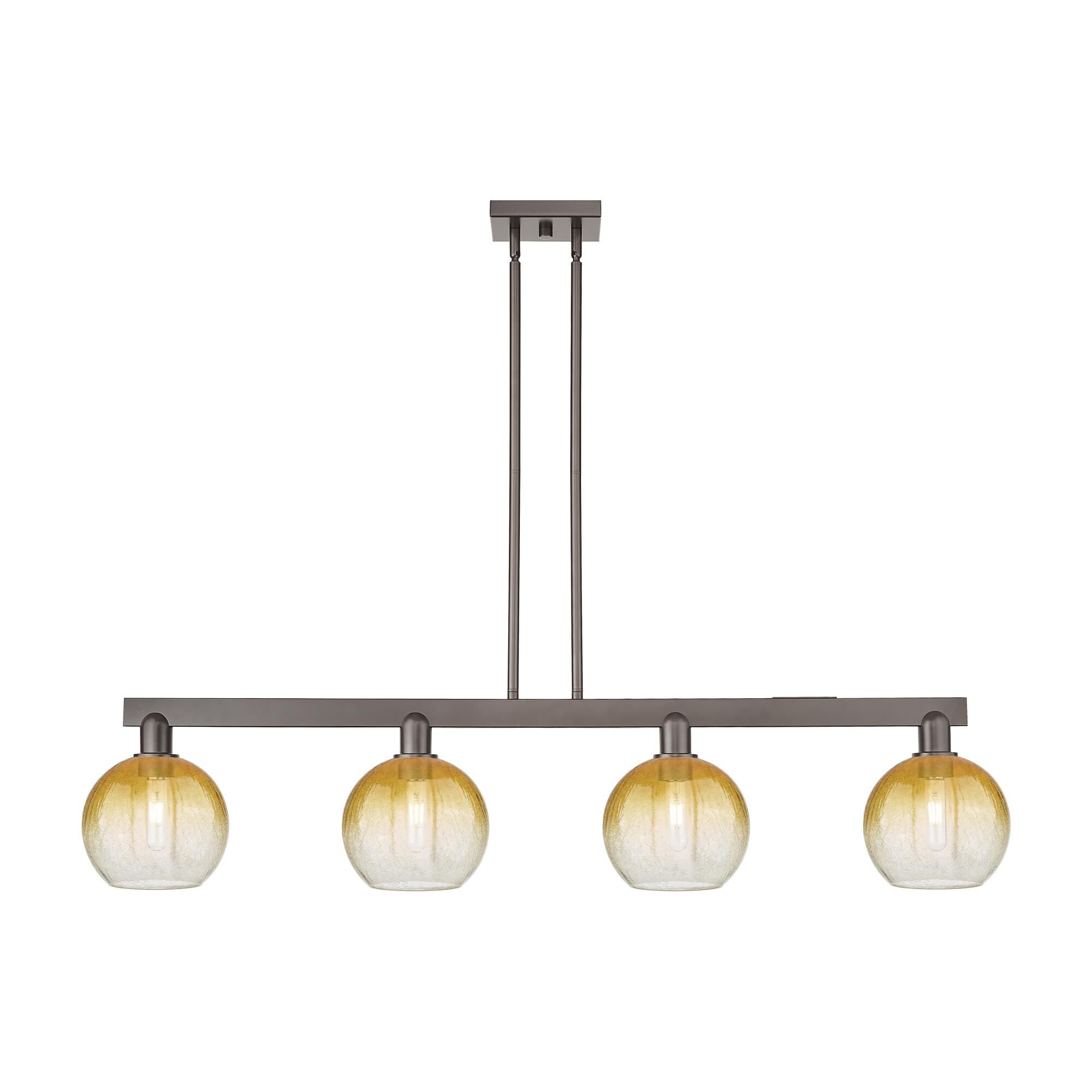 Bruno Marashlian Brookhaven Globe 48 Inch Linear Suspension Light by Innovations Lighting