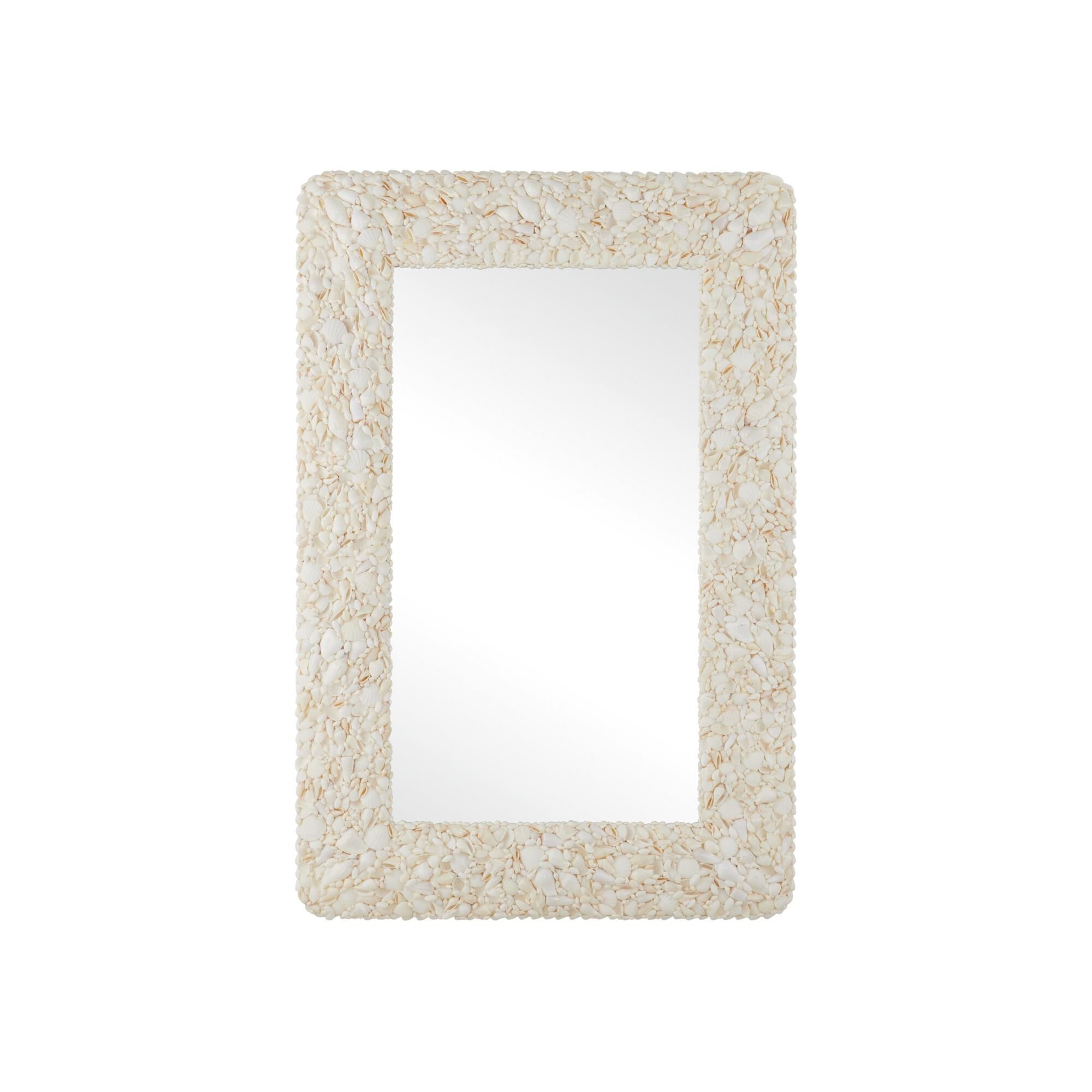 Turbinella 33 Inch Decorative Mirror by Currey and Company