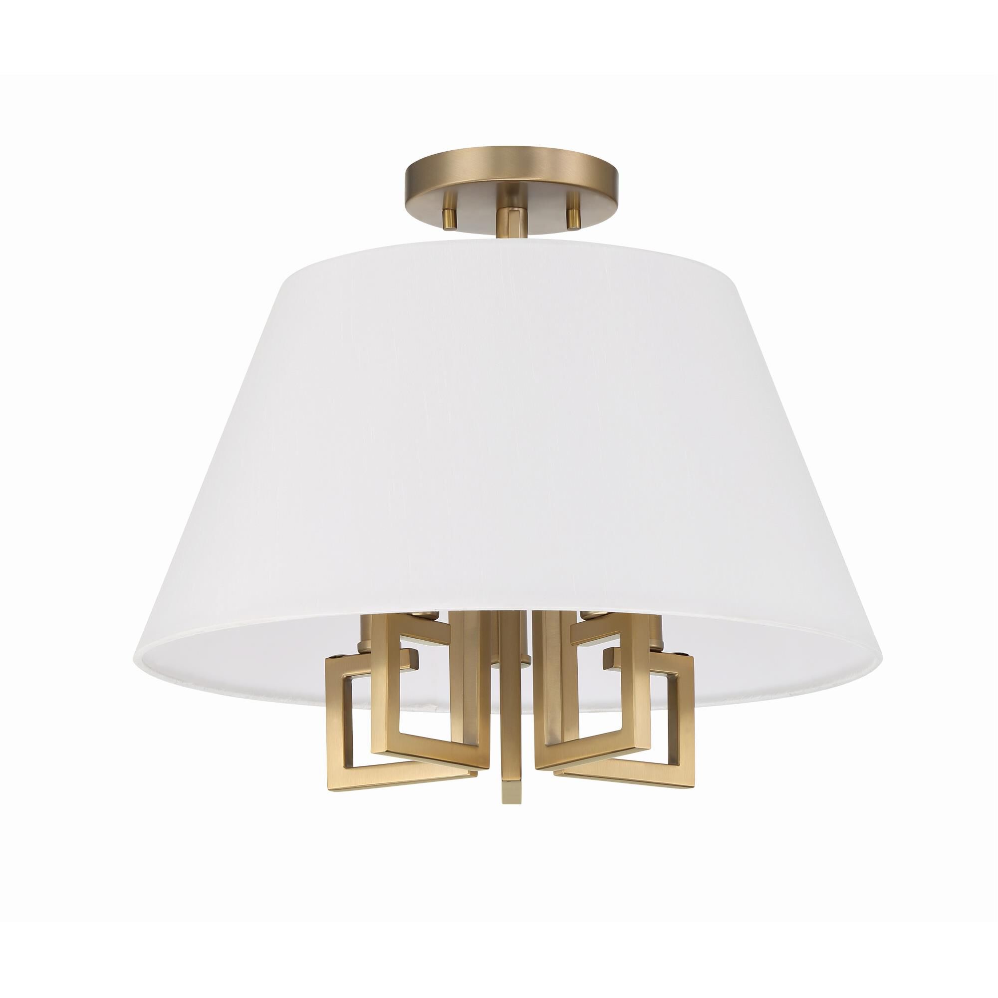 Westwood 16 Inch 5 Light Semi Flush Mount by Crystorama
