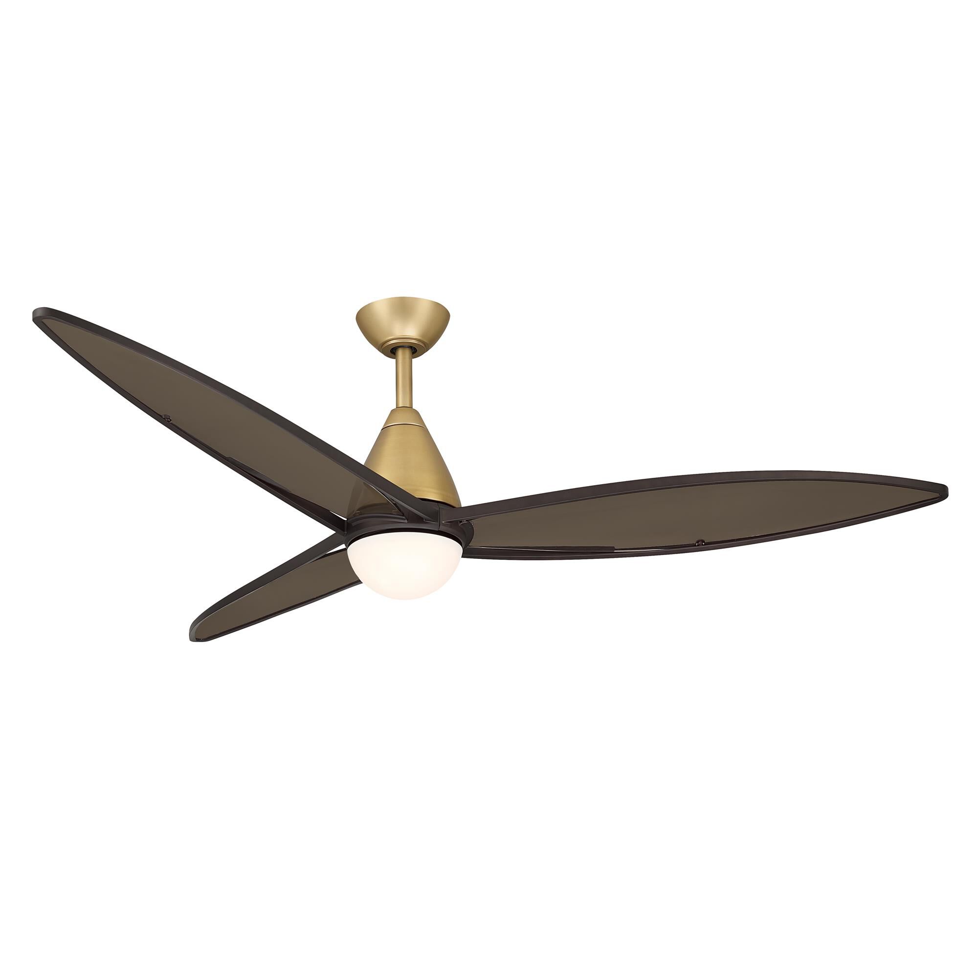Shown in Heritage Brass and Dark Bronze finish and White Lens glass