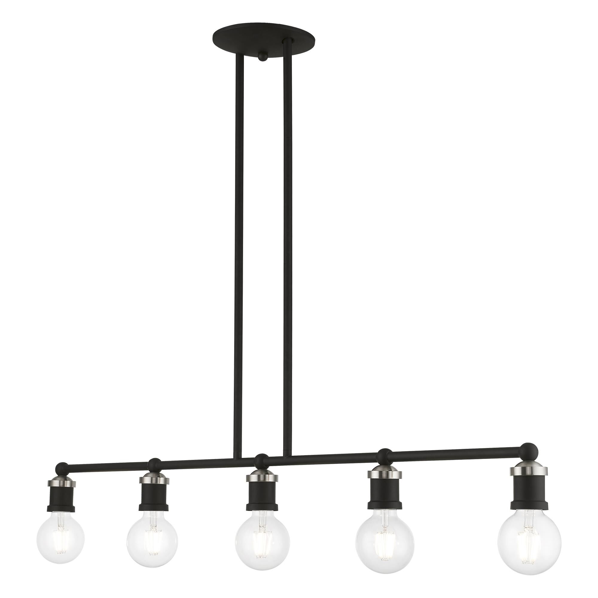 Lansdale 40 Inch 5 Light Linear Suspension Light by Livex Lighting