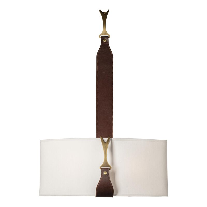 Saratoga Large 2 Light Wall Sconce by Hubbardton Forge