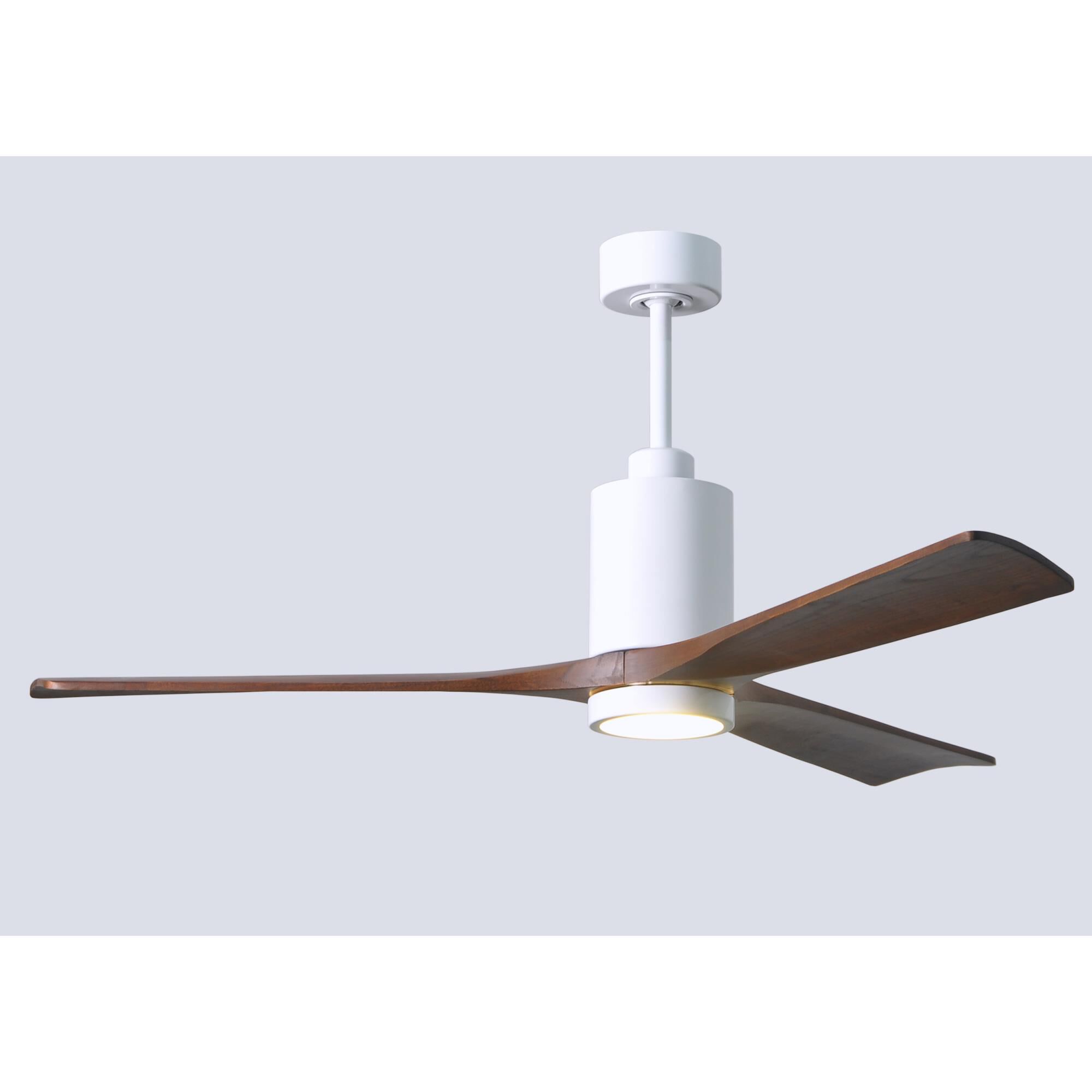 Patricia 60 Inch Ceiling Fan with Light Kit by Matthews Fan Company