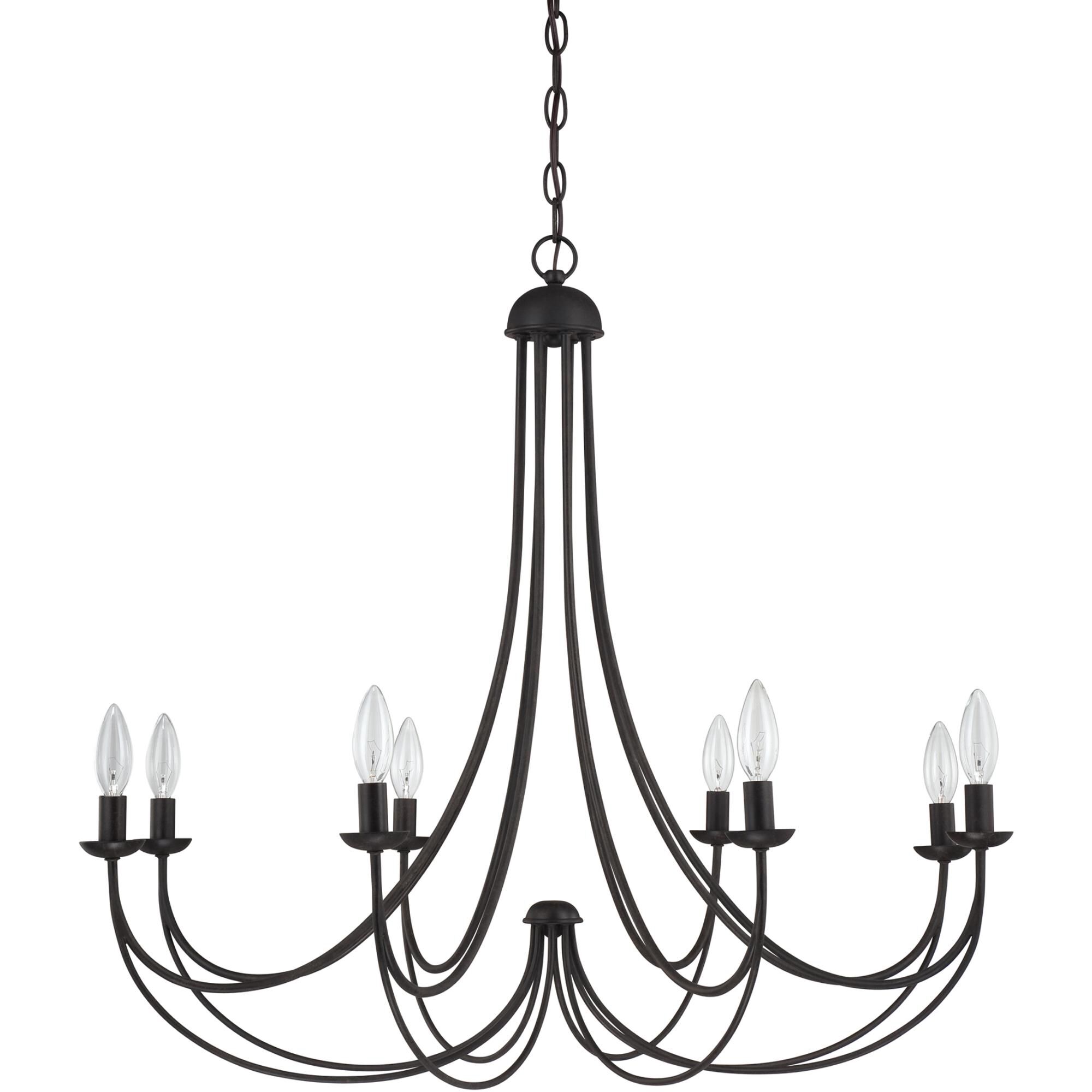 Mirren 32 Inch 8 Light Chandelier by Quoizel