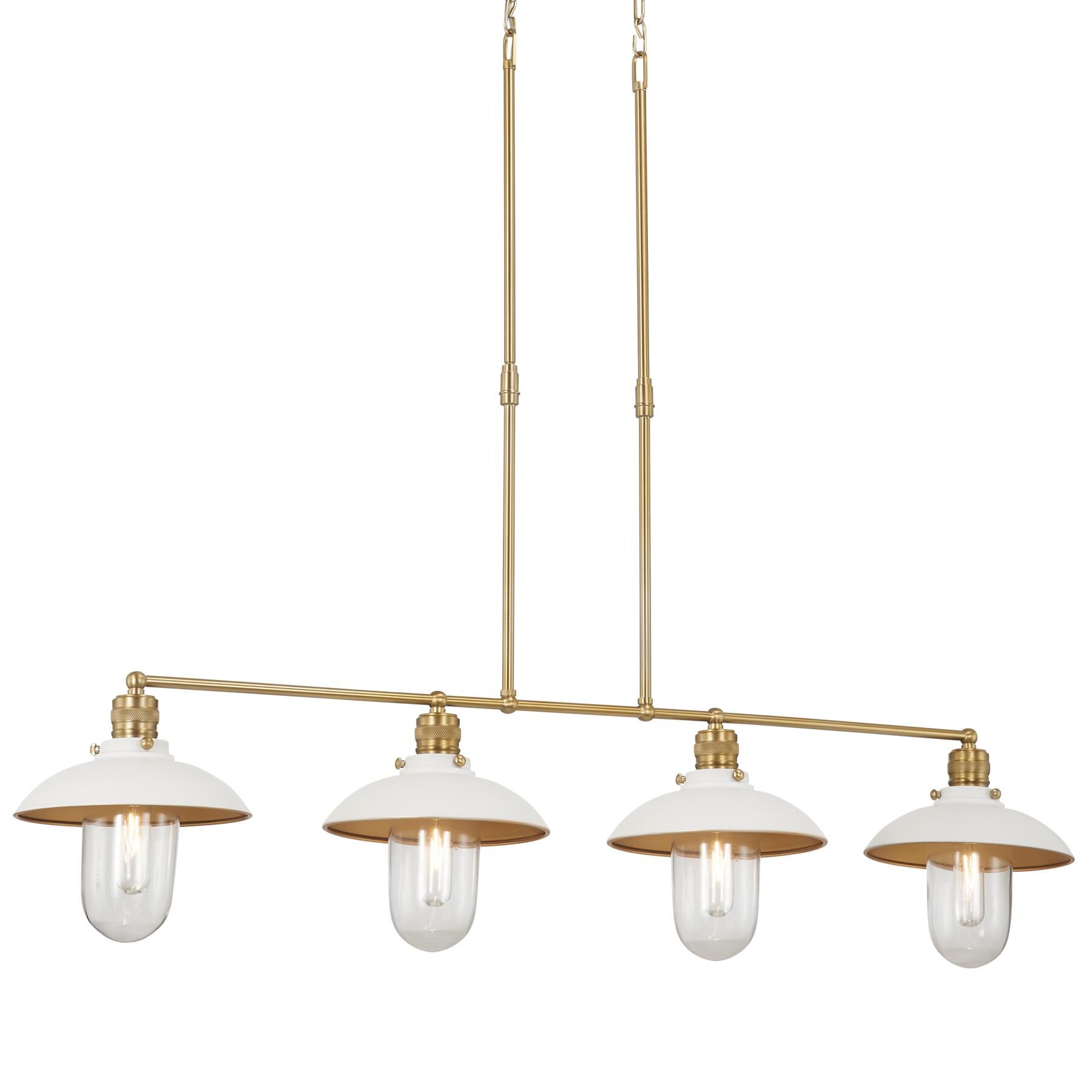 Downtown Edison 44 Inch 4 Light Linear Suspension Light by Minka Lavery