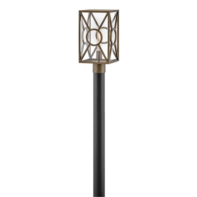 Hinkley Lighting Brixton 15 Inch Tall Outdoor Post Lamp