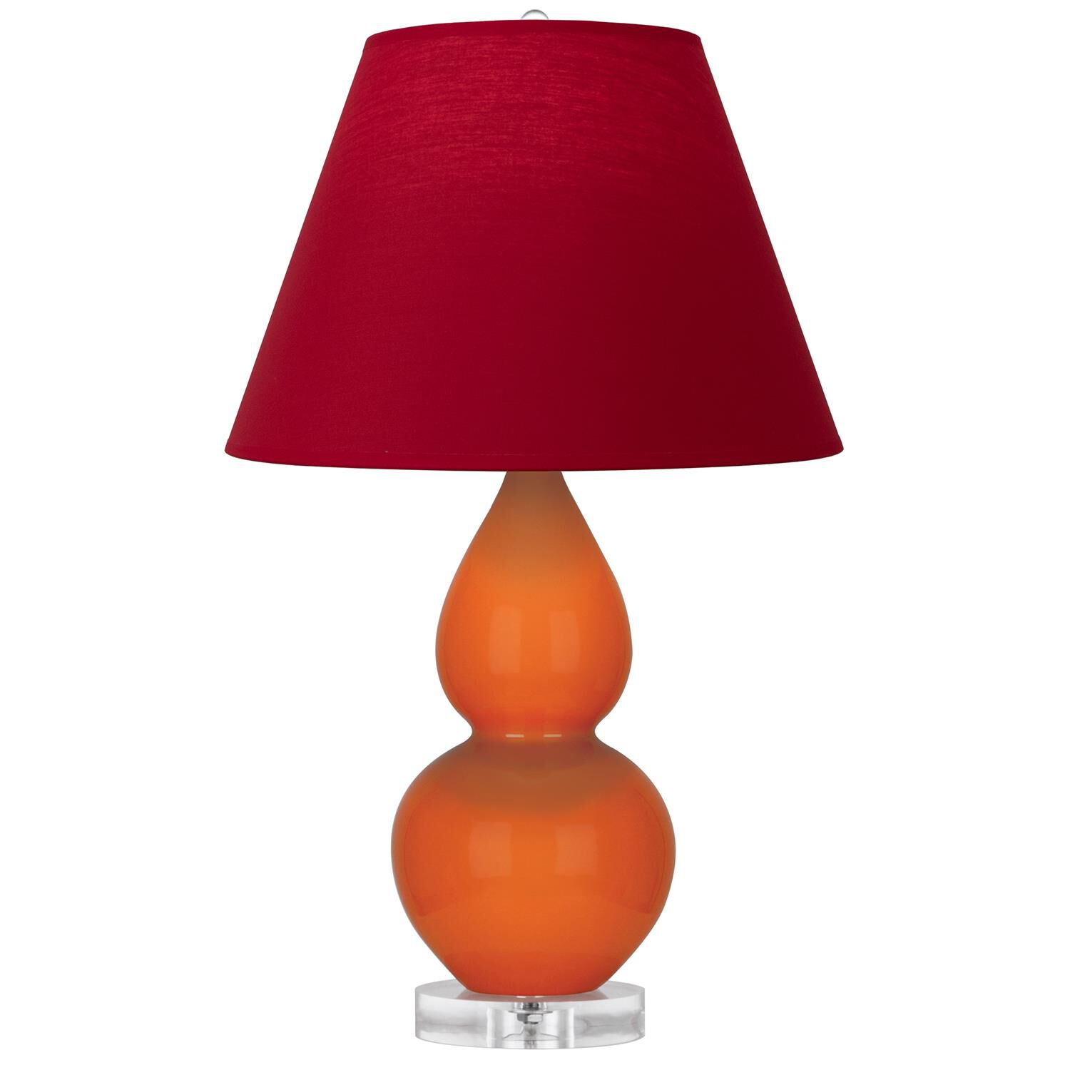Small Double Gourd 23 Inch Table Lamp by Robert Abbey