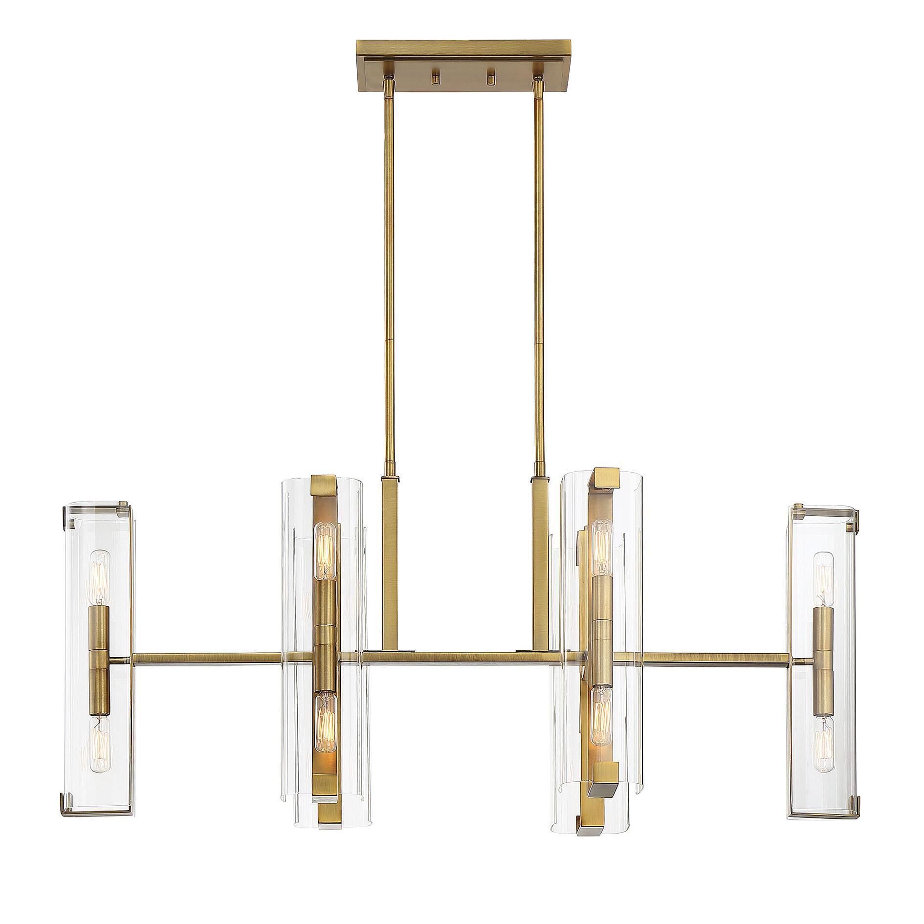 Winfield 38 Inch 12 Light Linear Suspension Light by Savoy House