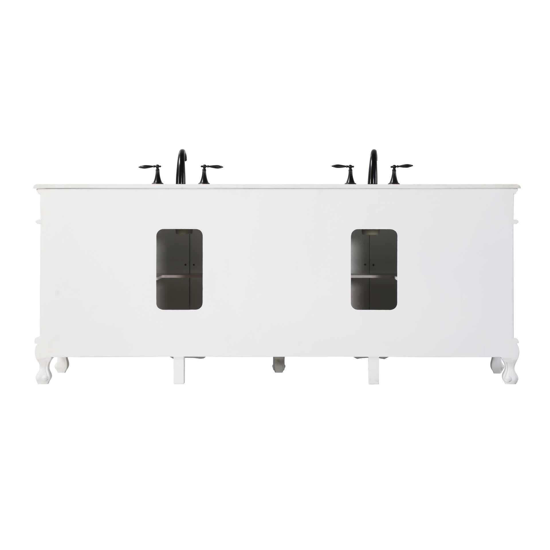 Shown in Antique White finish