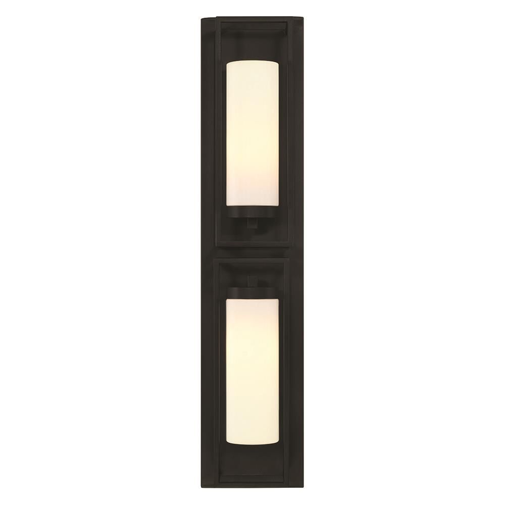 Ren 36 Inch Tall 2 Light Outdoor Wall Light by Eurofase Lighting