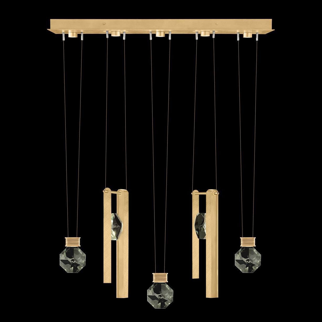 Aria 43 Inch Linear Suspension Light by Fine Art Handcrafted Lighting