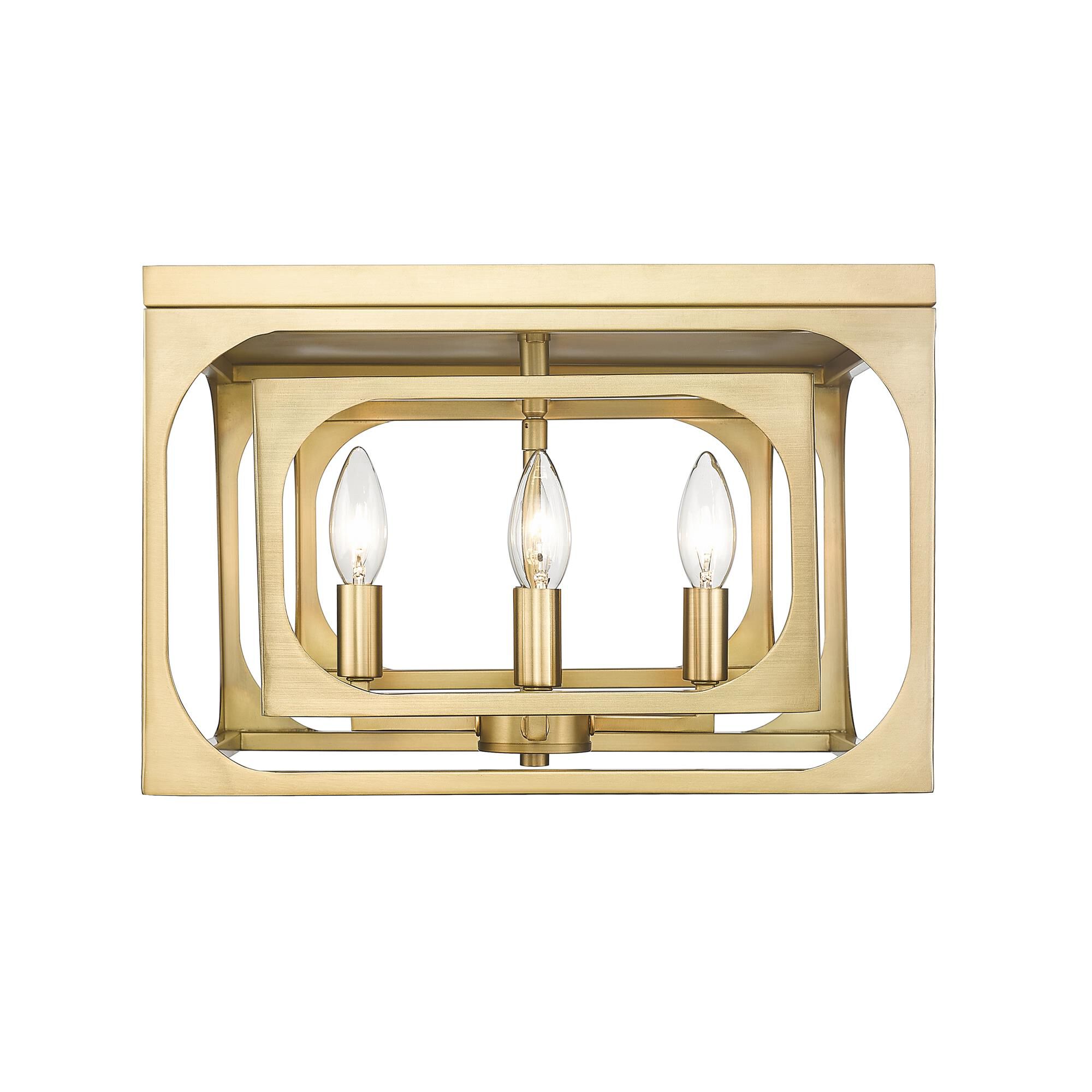 Shown in Rubbed Brass finish and Steel shade