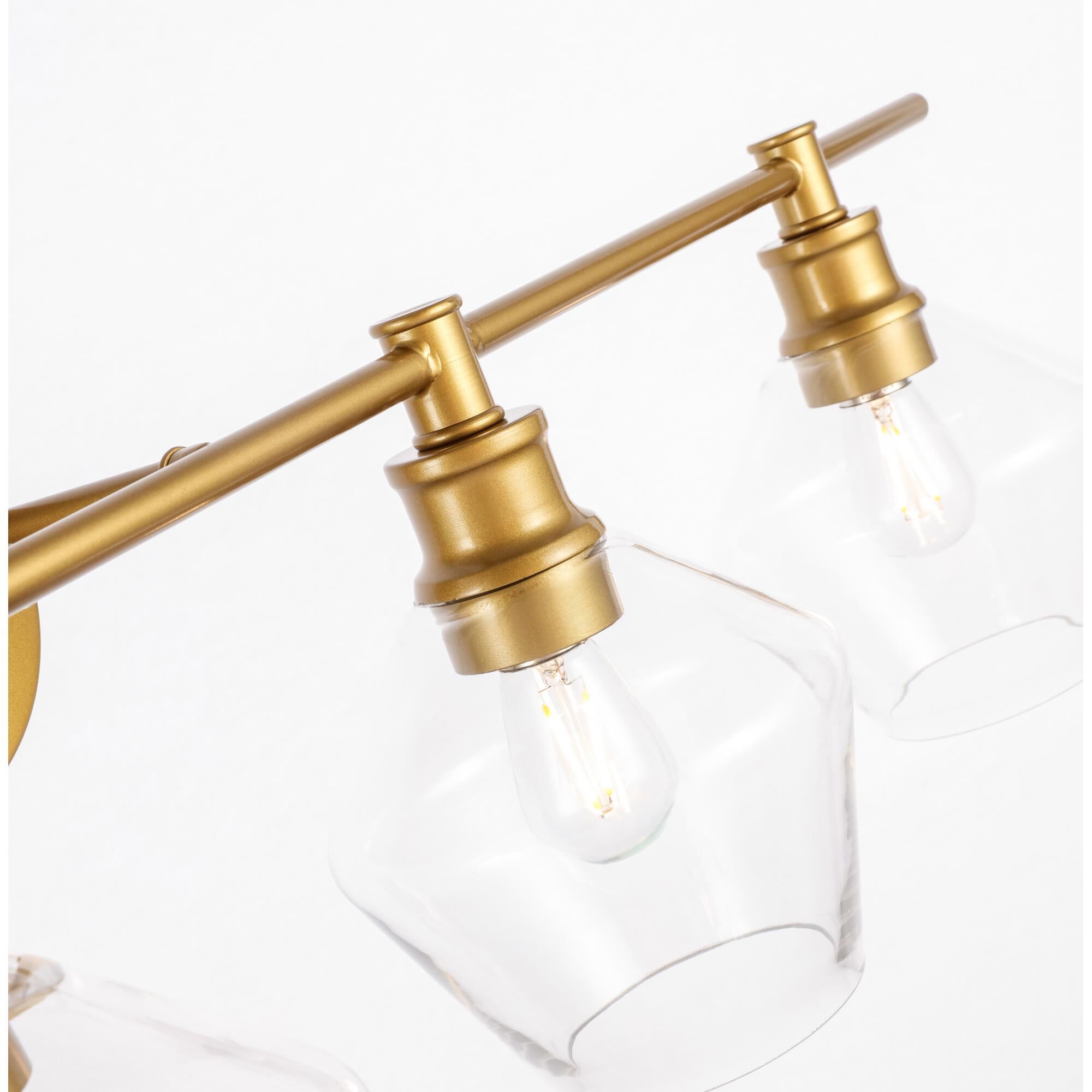 Shown in Brass finish