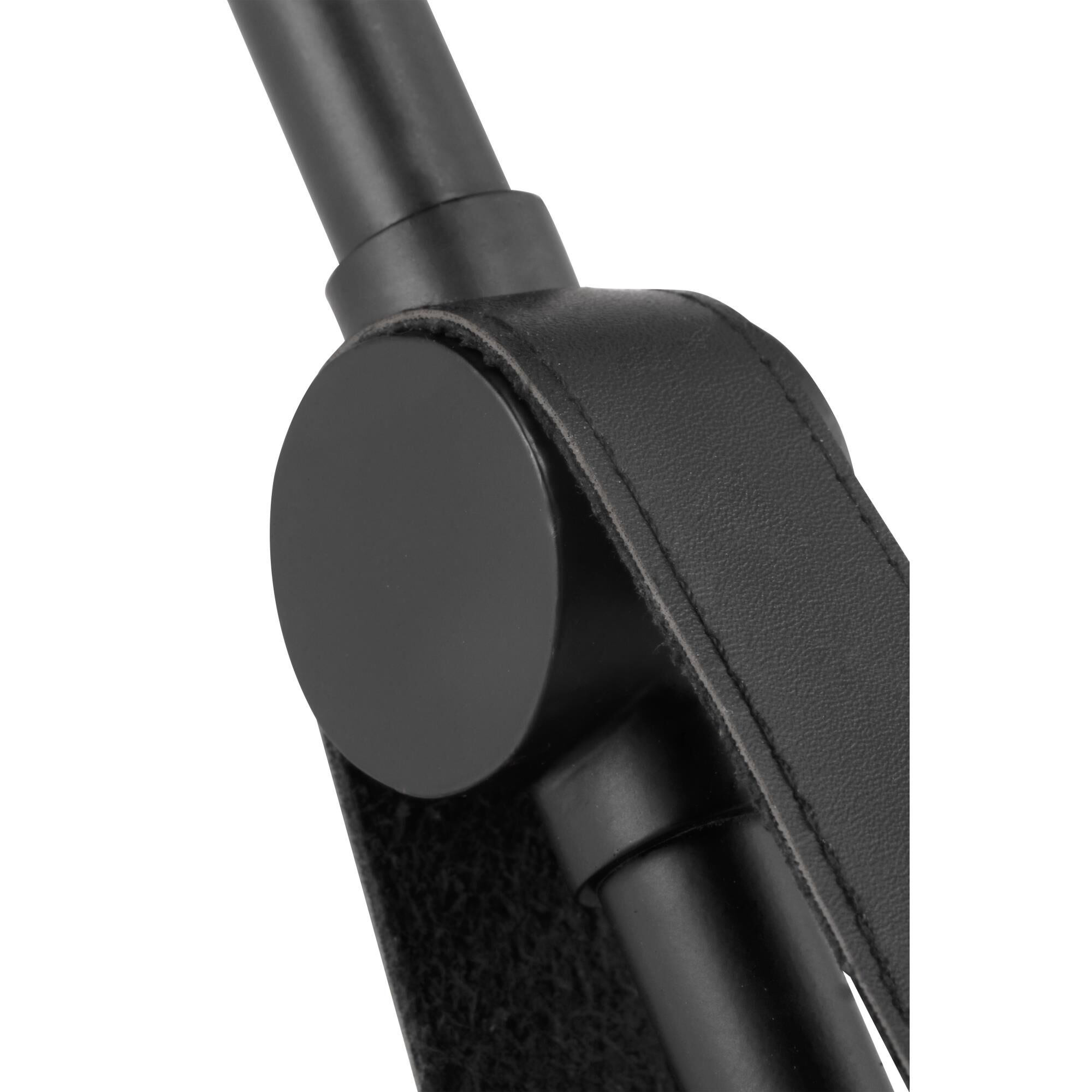 Shown in Black finish and Black shade