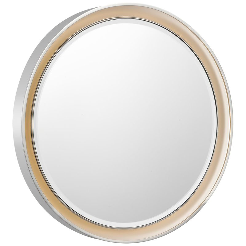Thomas O'Brien Tricia 24 Inch LED Lighted Mirror by Visual Comfort Signature