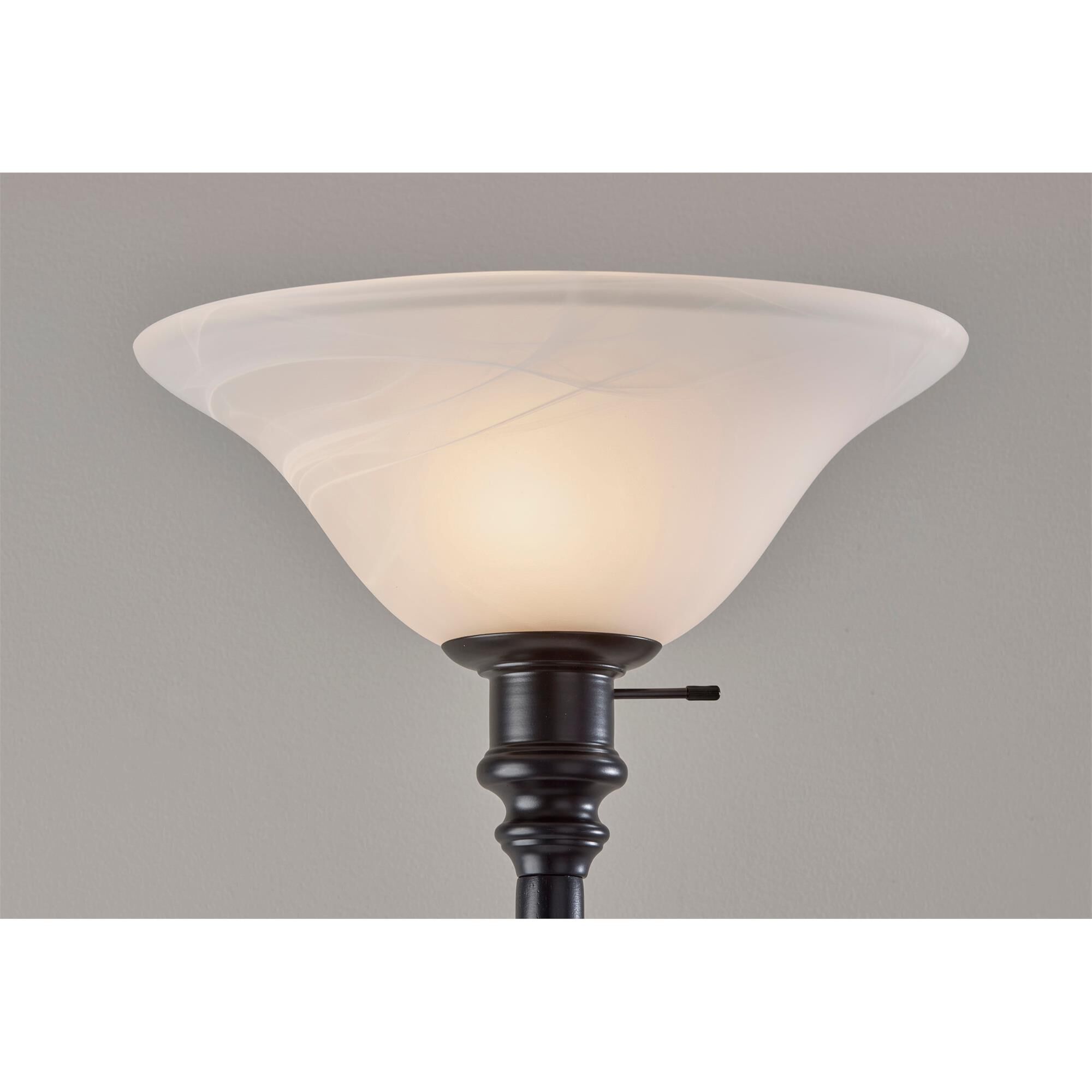 Claret 72 Inch Torchiere Lamp,