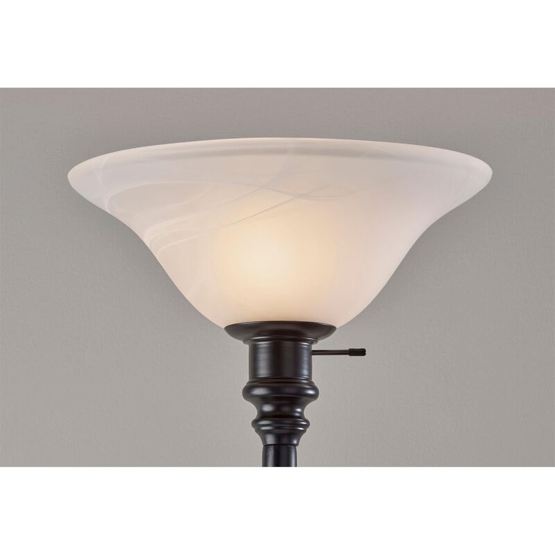 Claret 72 Inch Torchiere Lamp by Adesso