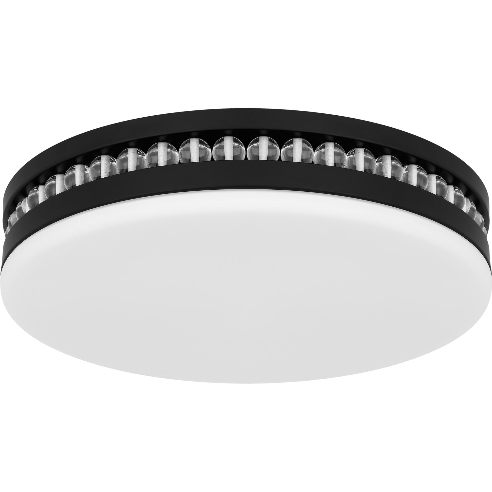Shown in Matte Black finish and Opal Etched Glass shade