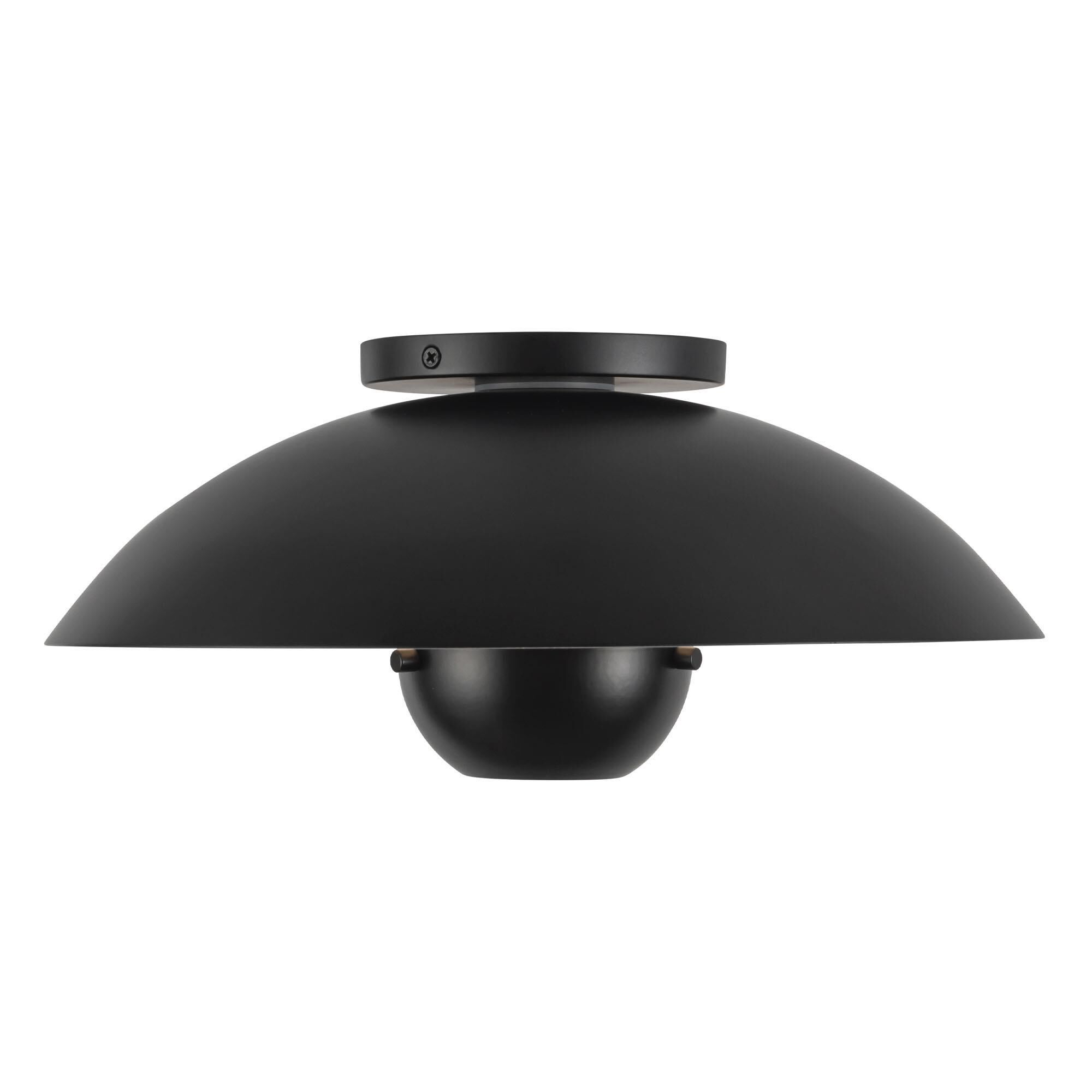 Shown in Black finish and Steel shade