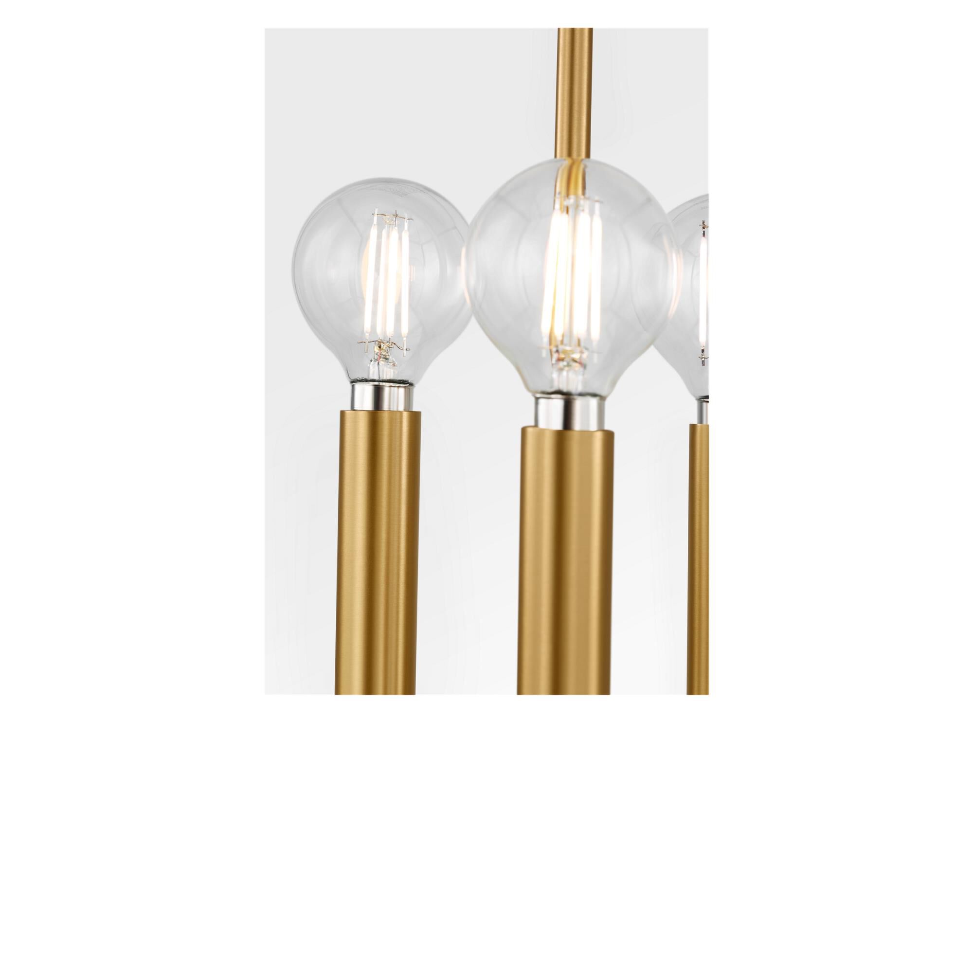 Shown in Midnight Black and Burnished Brass finish