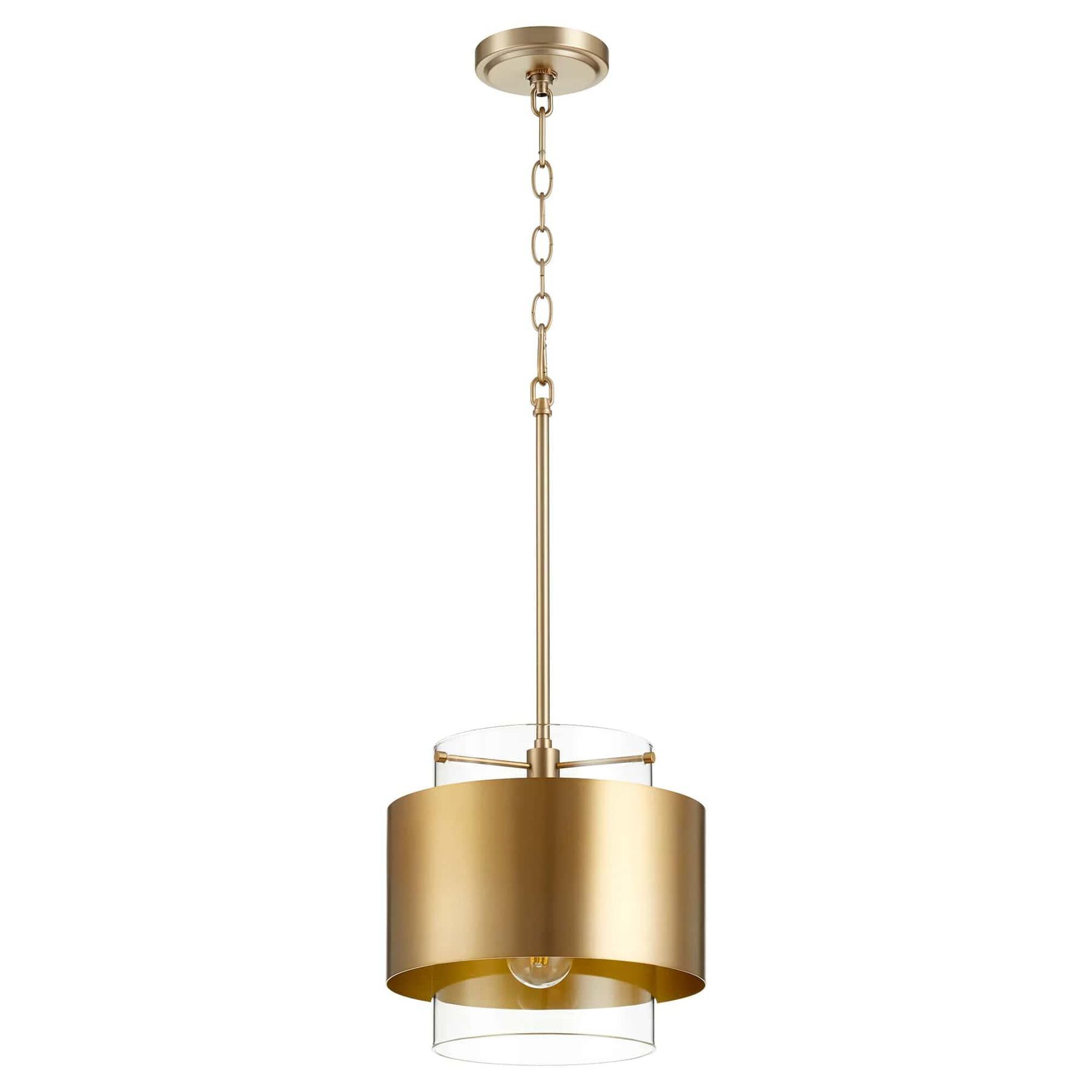 Shown in Aged Brass finish