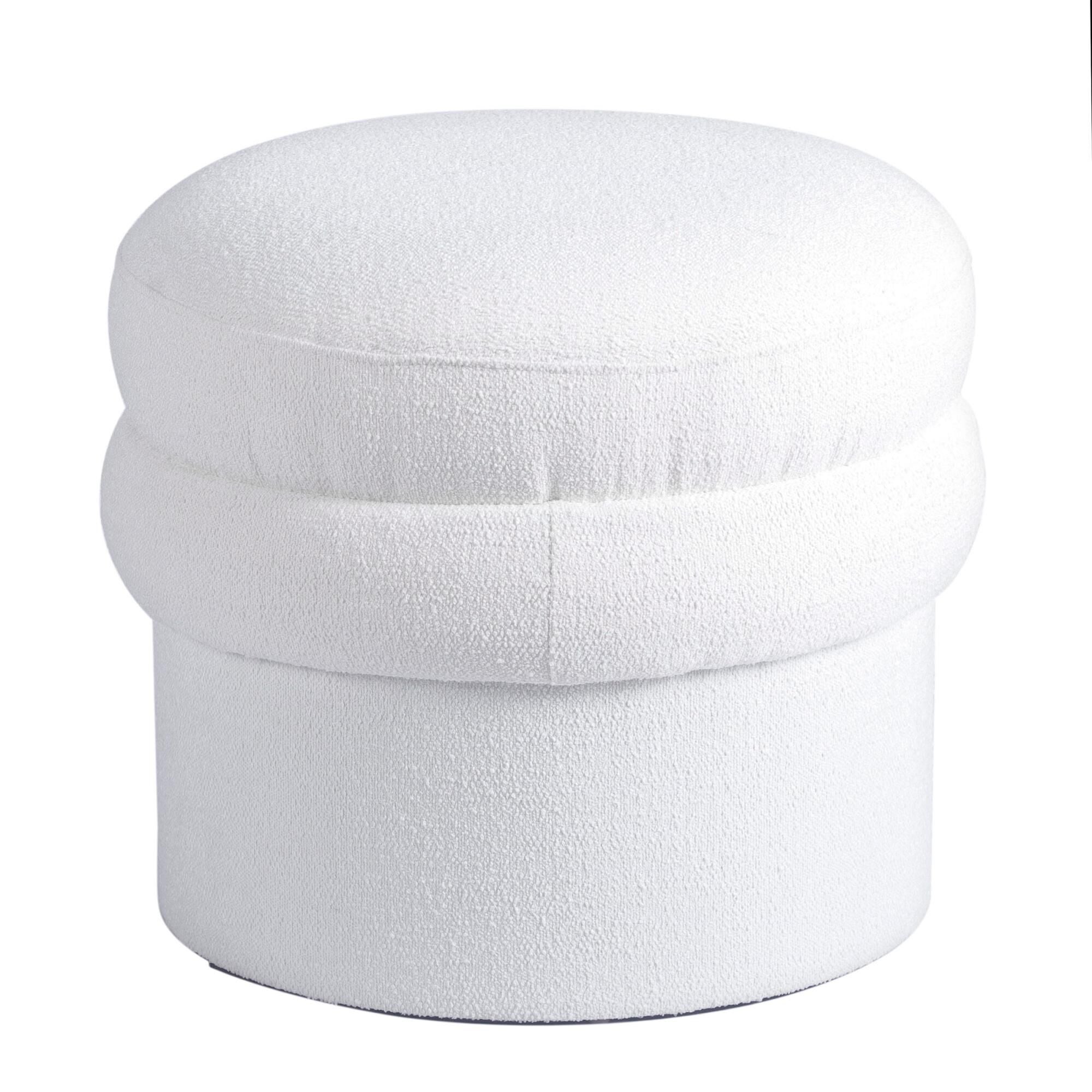 Naveen 20 Inch Ottoman by Harp and Finial