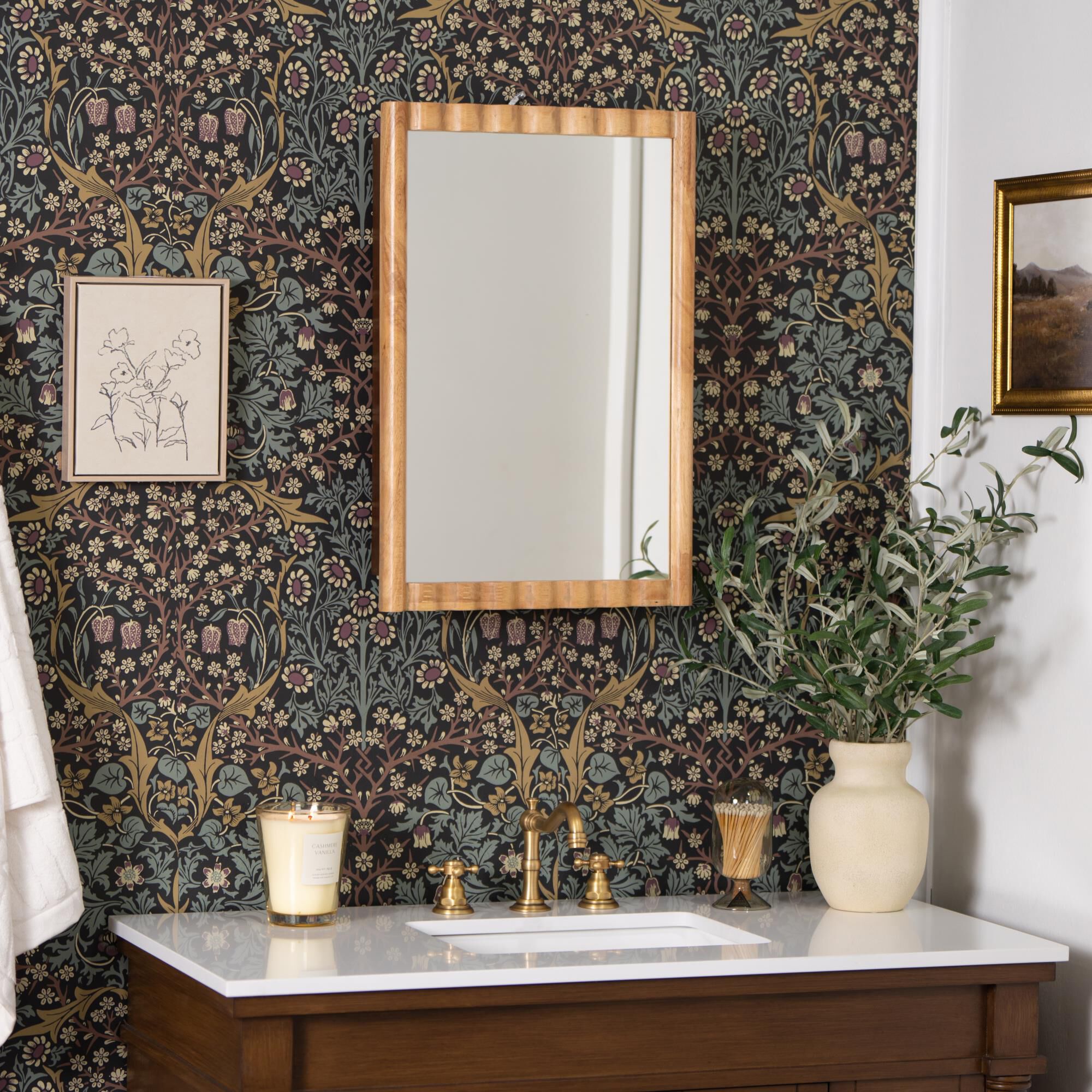 Shown in Tropical Hardwood finish