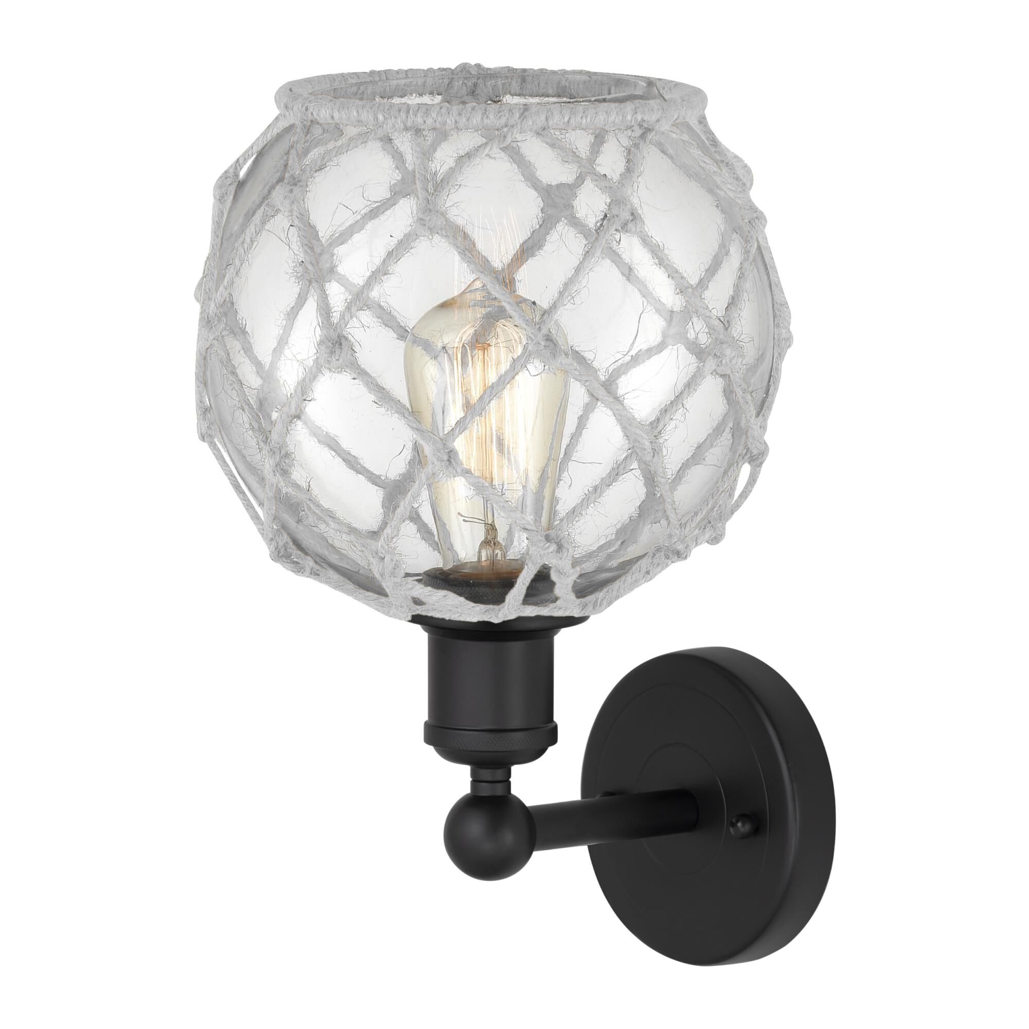 Bruno Marashlian Farmhouse Rope 12 Inch Wall Sconce by Innovations Lighting