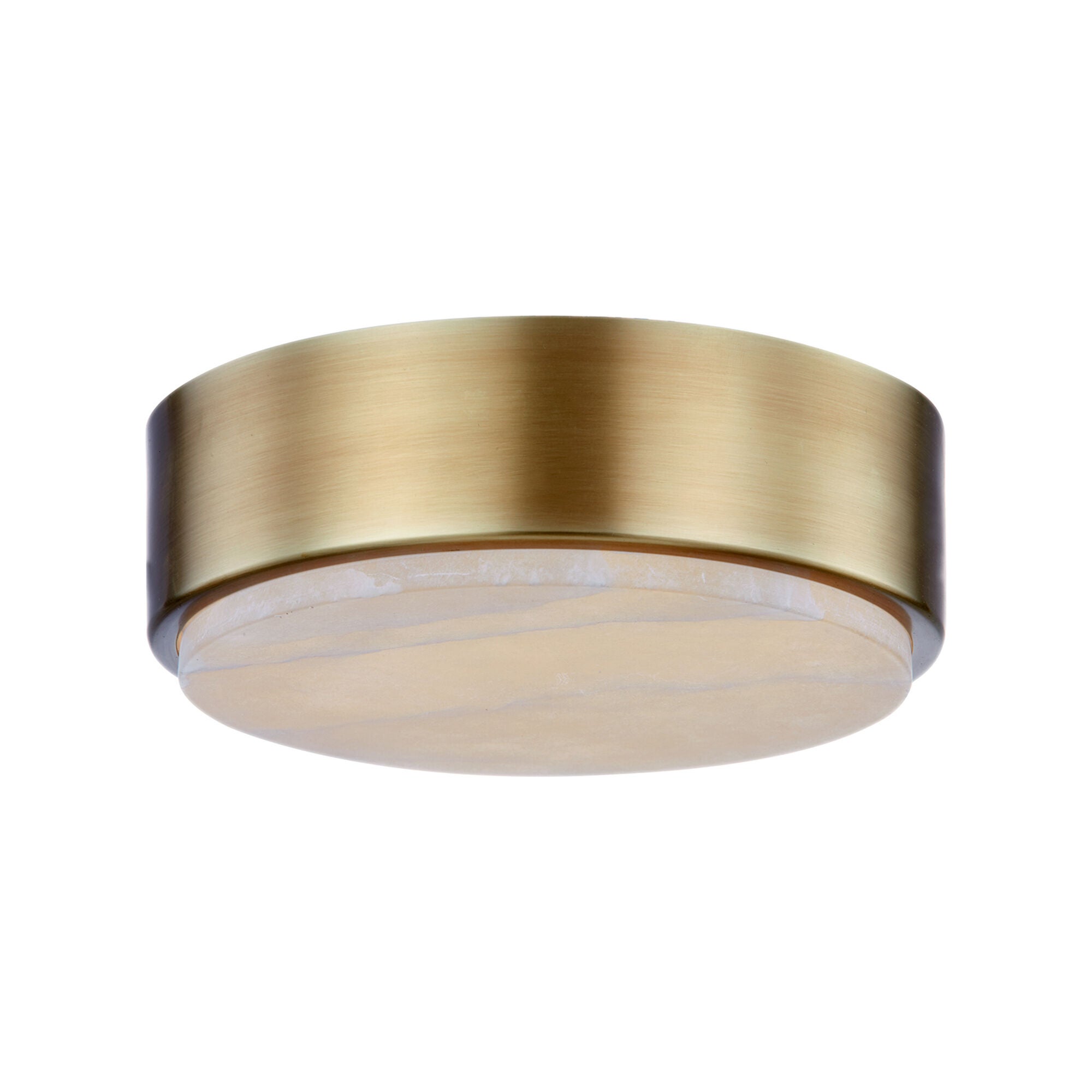 Shown in Vintage Brass/Alabaster finish