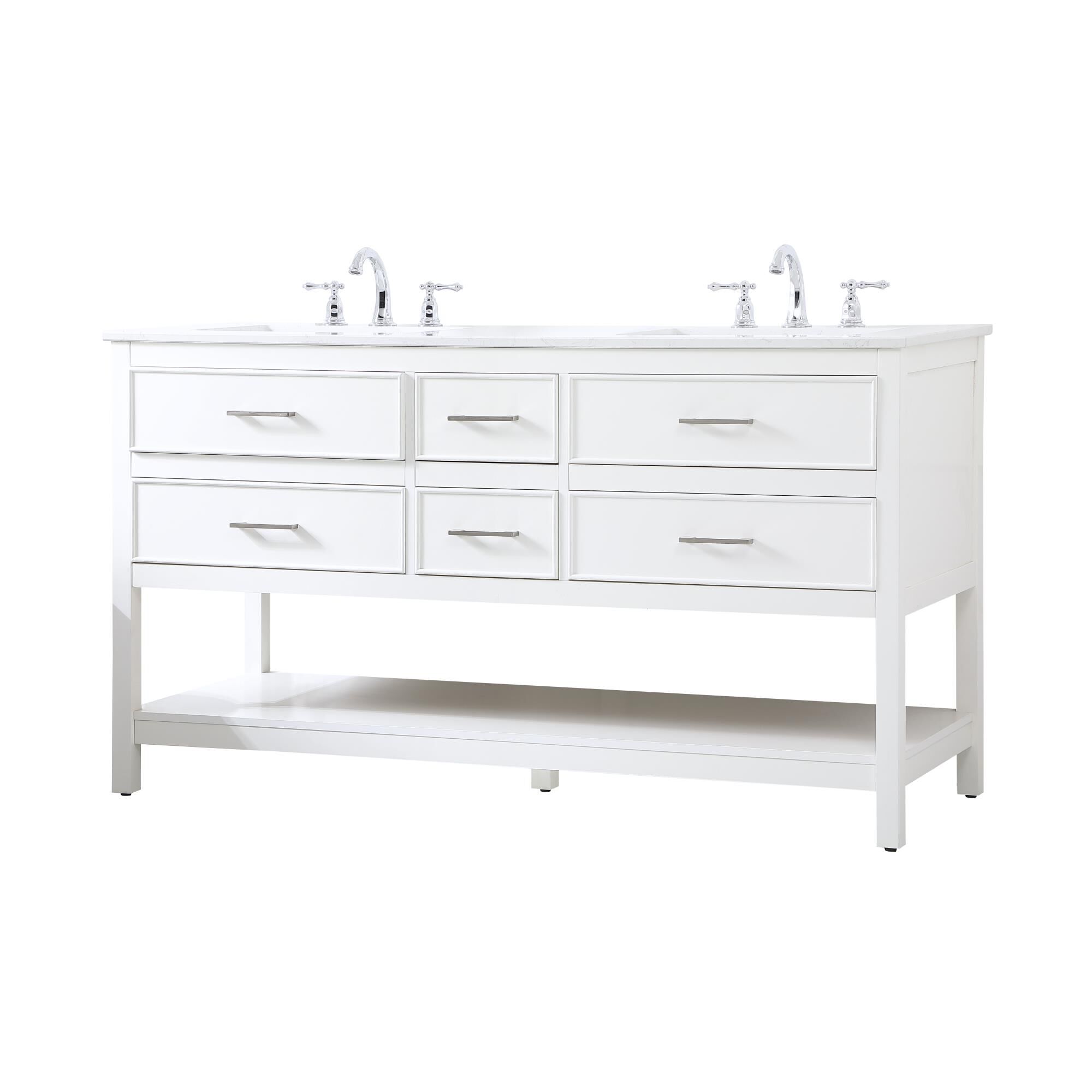 Sinclaire 60 Inch Bath Vanity by Elegant Decor