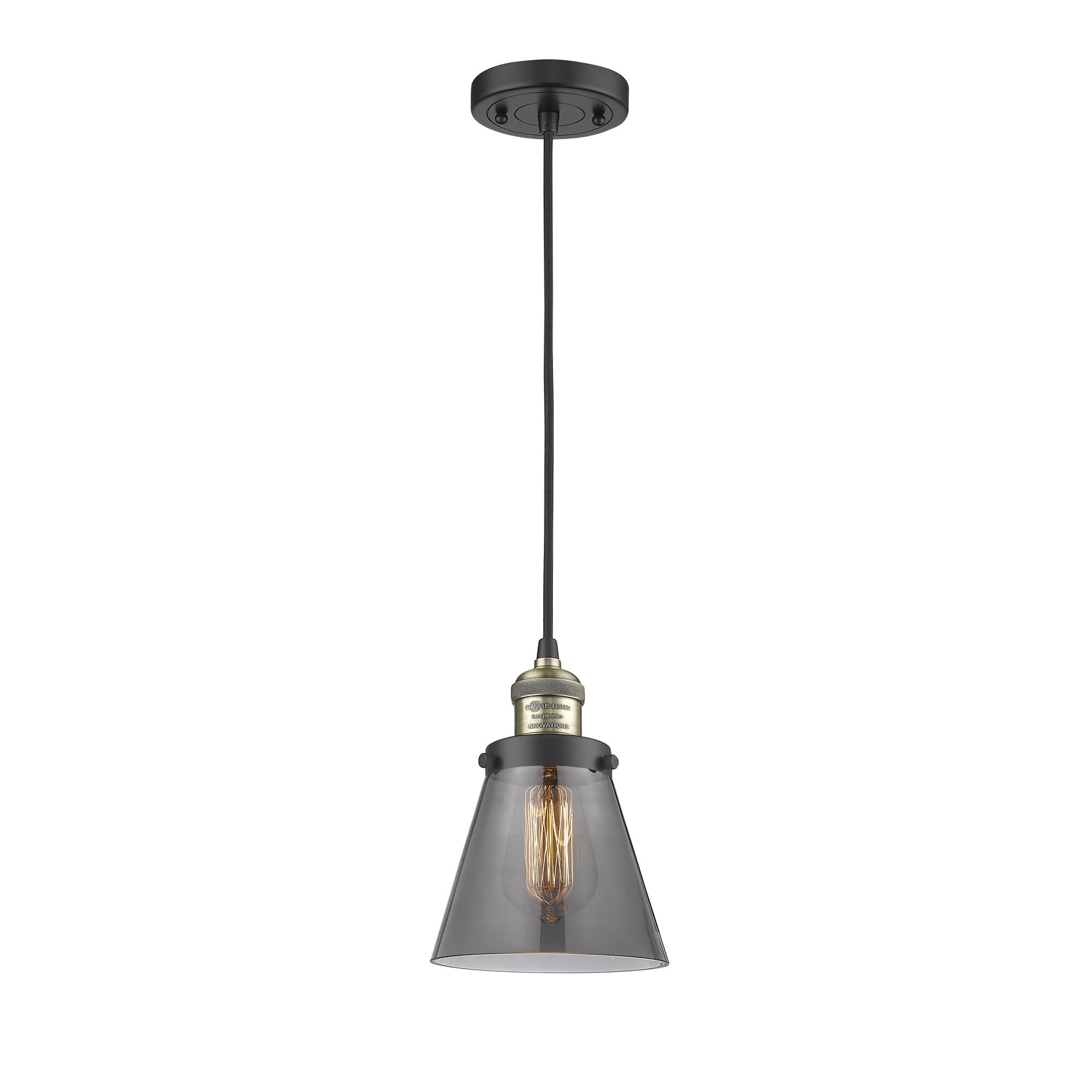 Bruno Marashlian Small Cone 6 Inch Mini Pendant by Innovations Lighting